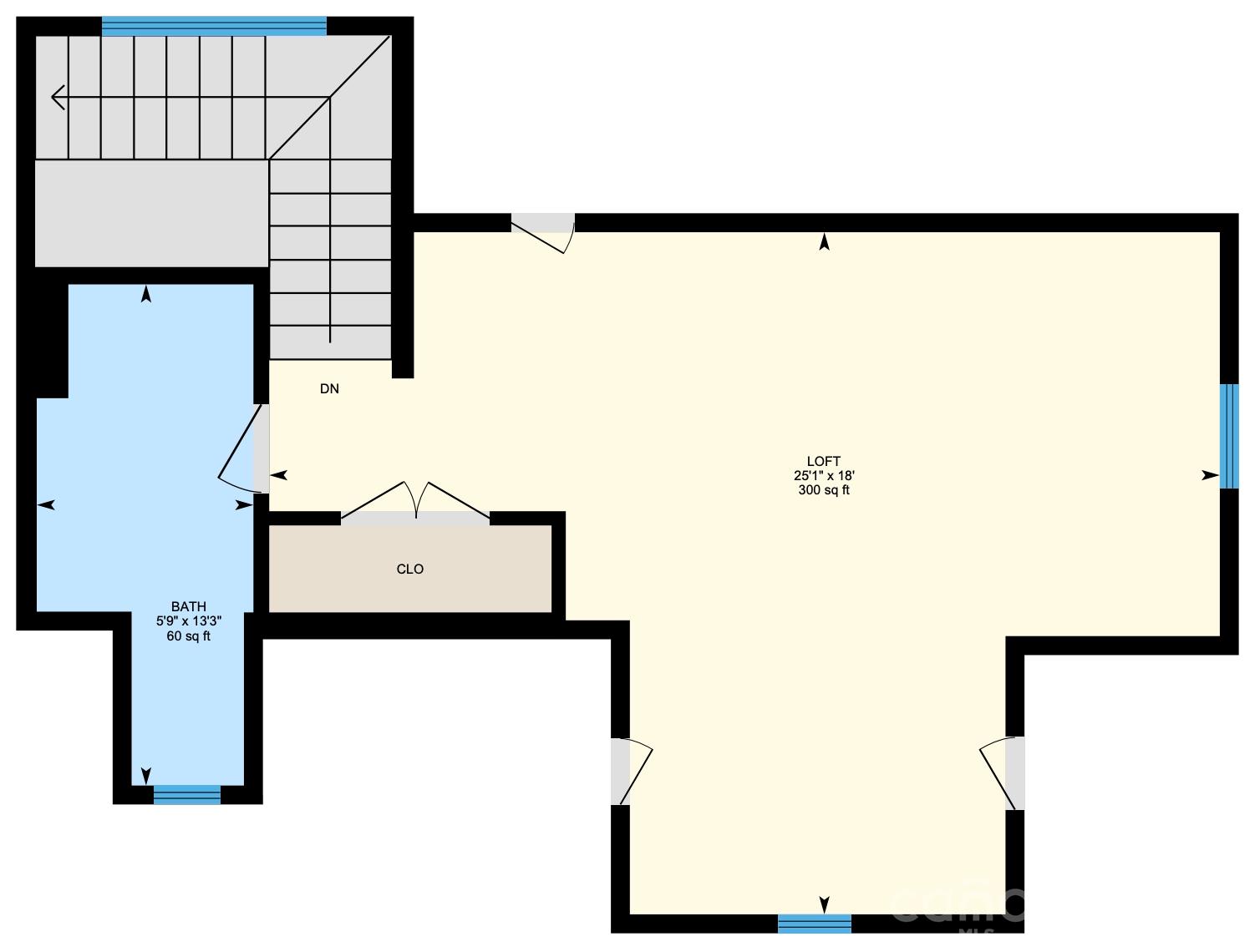 Upper floor - 67 Taddington Circle, Columbus