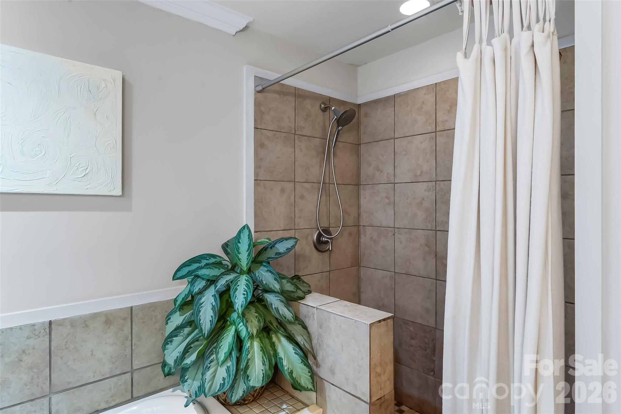 Primary Shower - 237 Mallard Road, Lake Lure