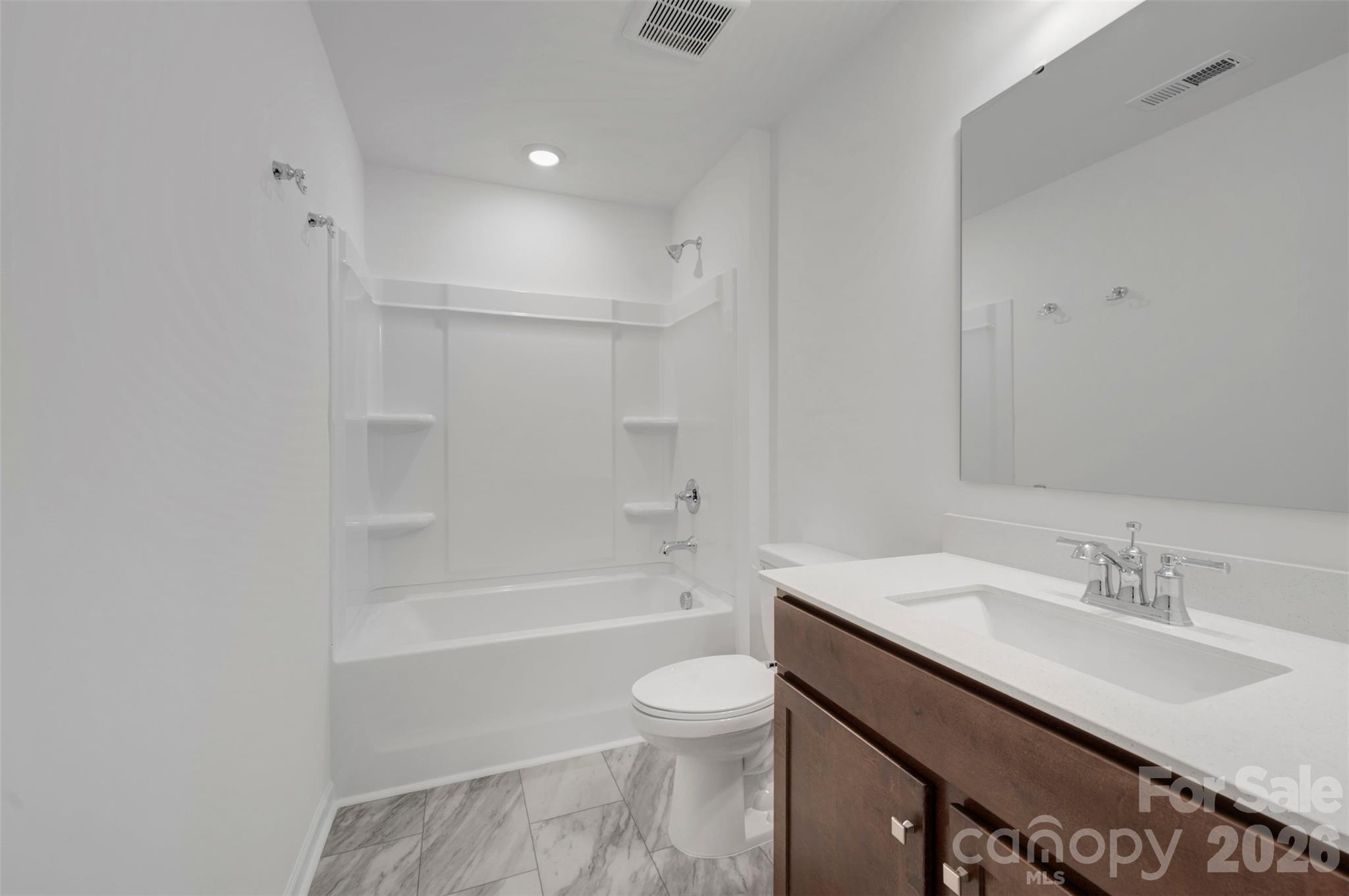 Secondary bathroom - 2705 Yeager Drive NW, Concord