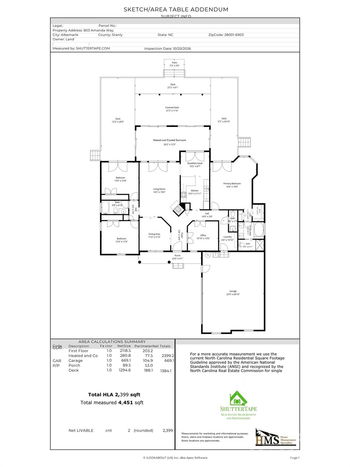 Single Family Residence at 803 Amanda Way, Albemarle, photo 54 of 54