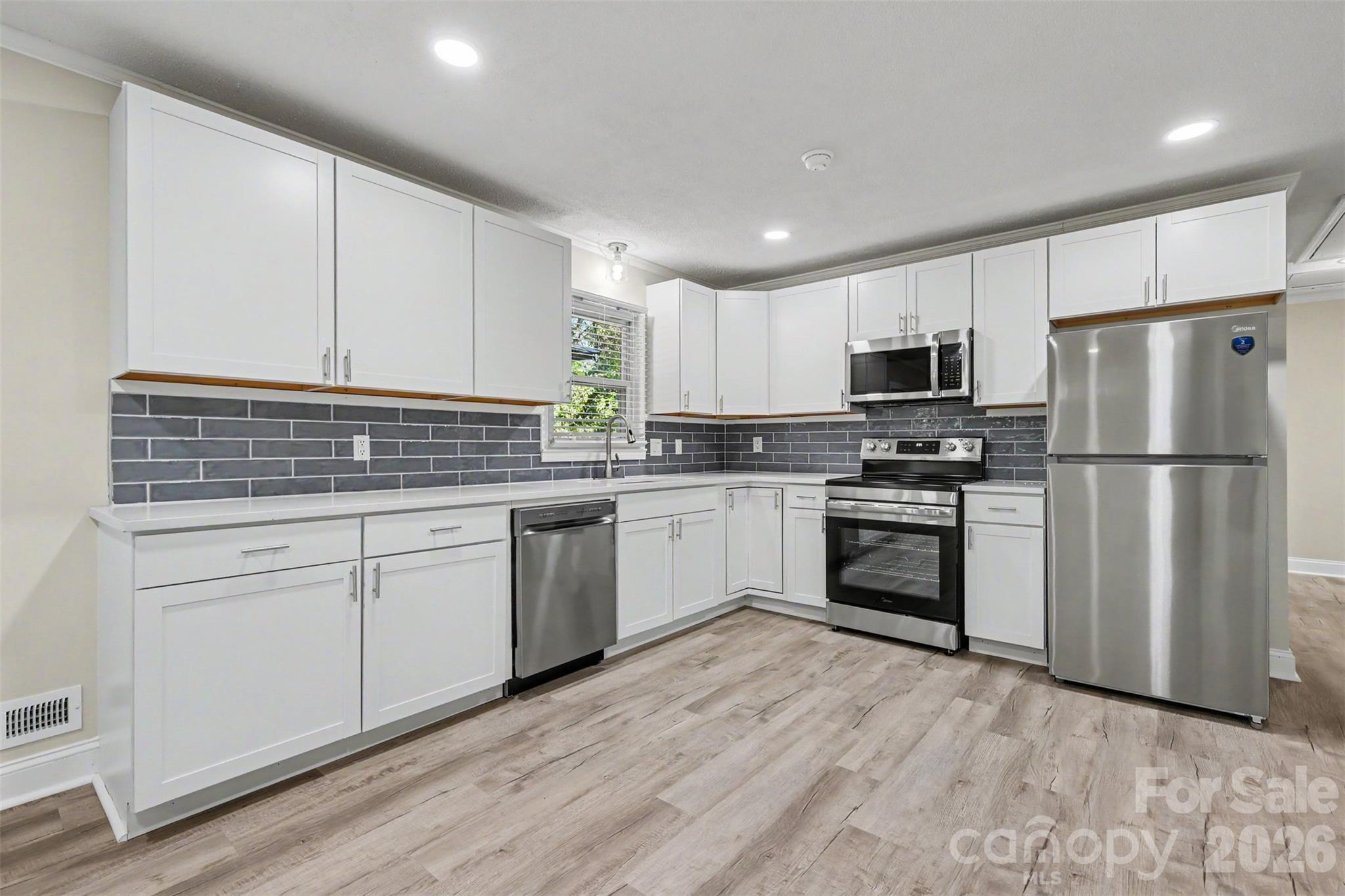 Beautifully renovated kitchen - 519 Amon Lane, Pineville
