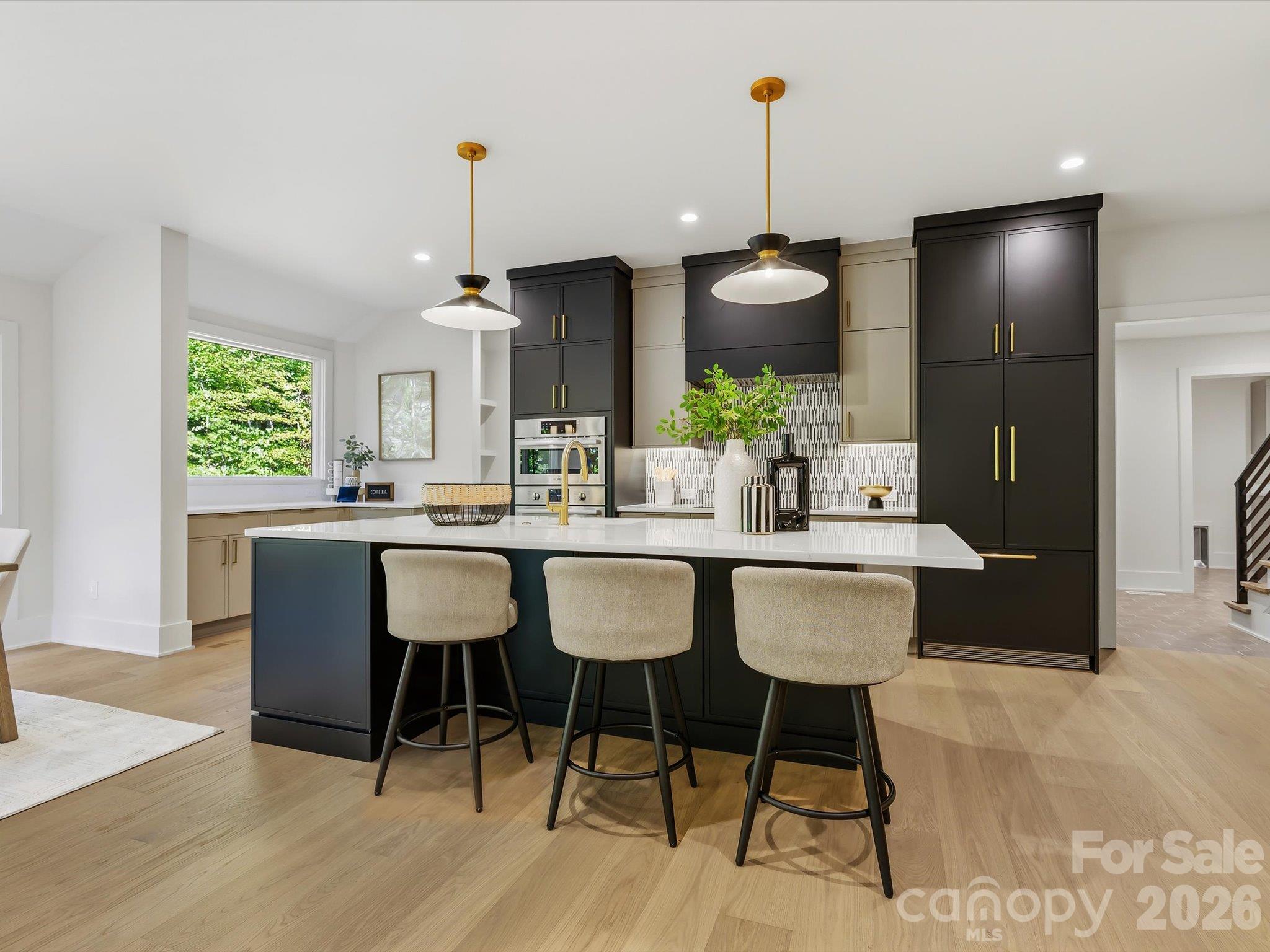 Open concept kitchen - 5401 Lancelot Drive, Charlotte