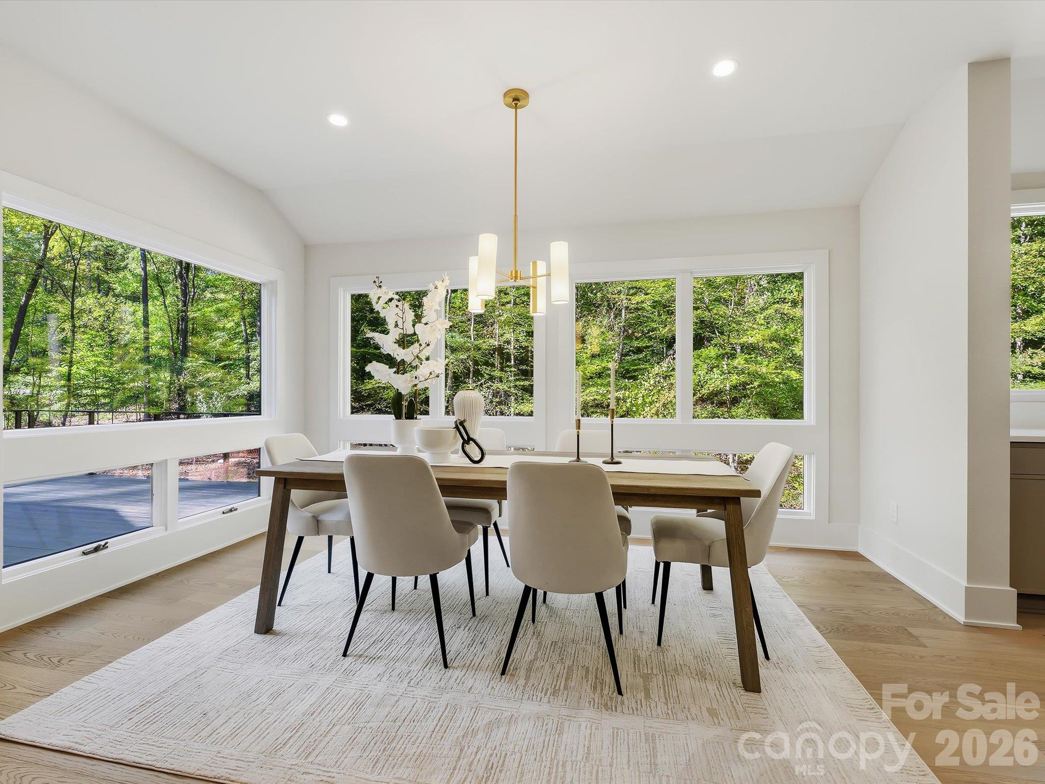 Breakfast nook - 5401 Lancelot Drive, Charlotte