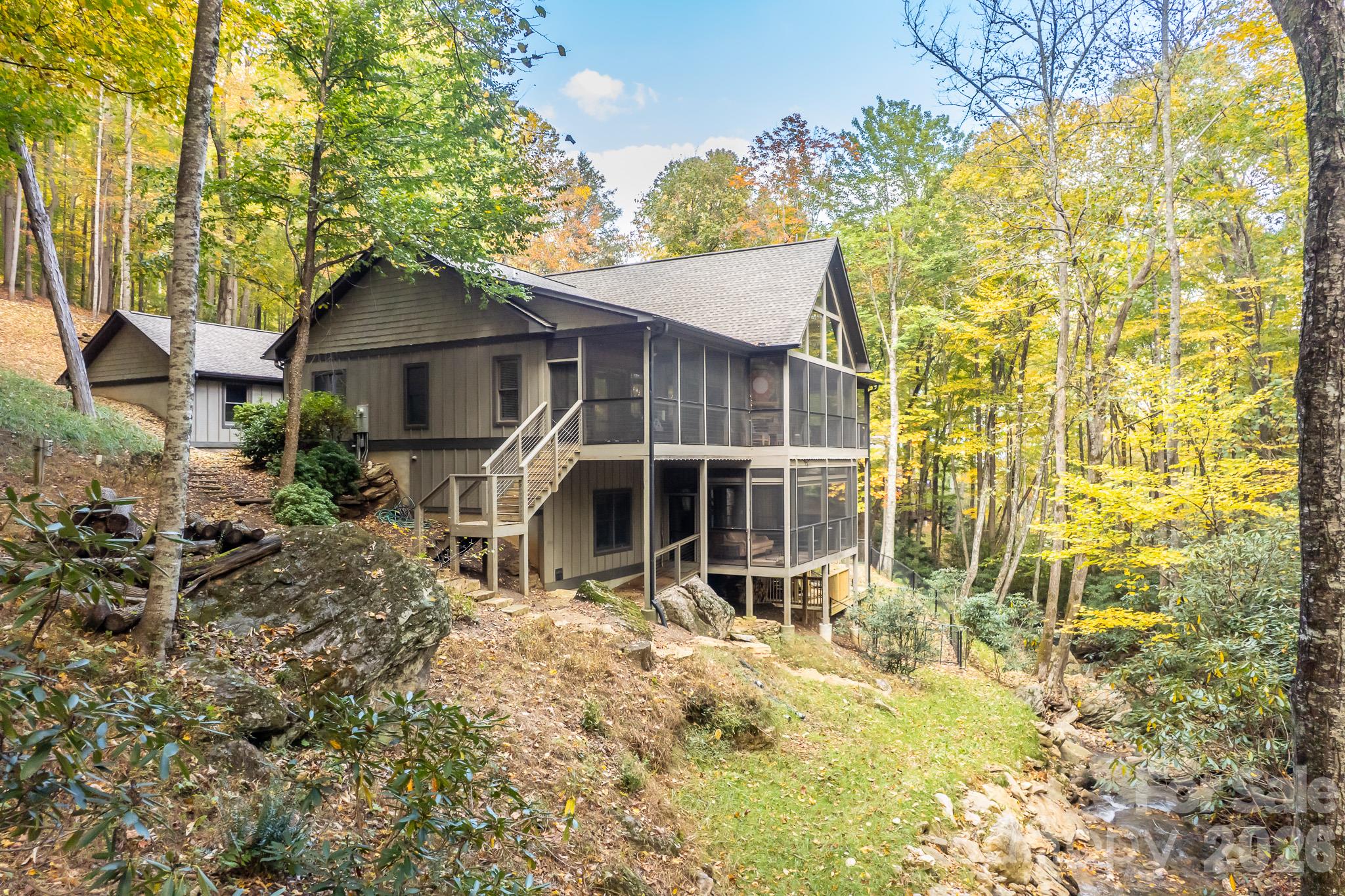 Plenty of room to stretch your legs by Ayles Creek and outdoor activities. - 350 Celo Cove Drive, Burnsville
