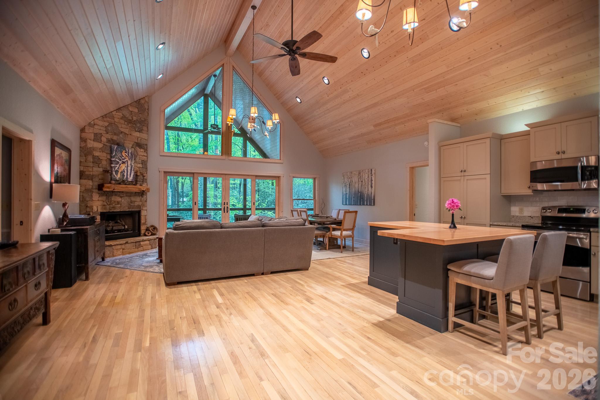 Spacious main level with open floor plan. - 350 Celo Cove Drive, Burnsville