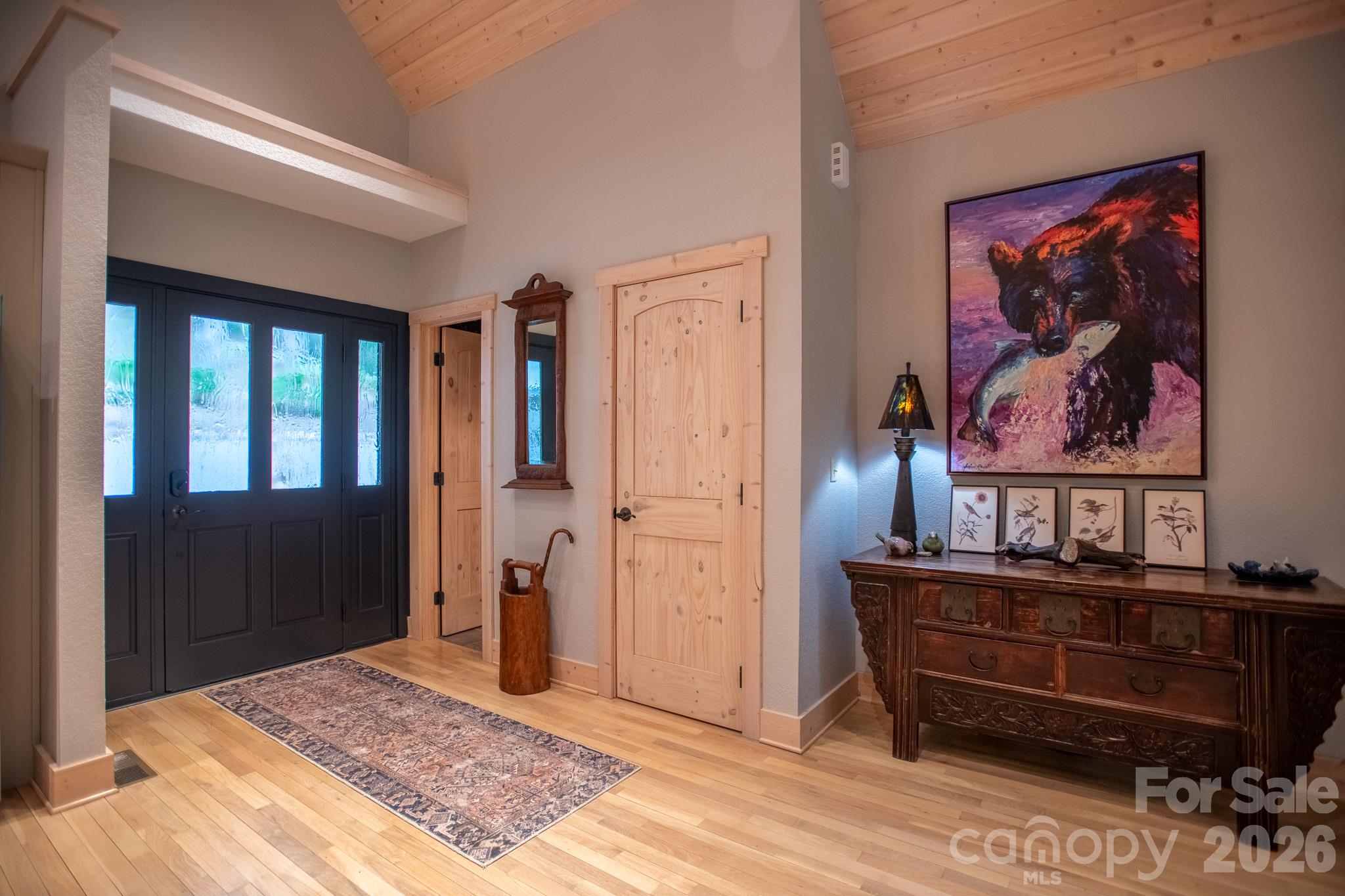Main entry with half bath. - 350 Celo Cove Drive, Burnsville