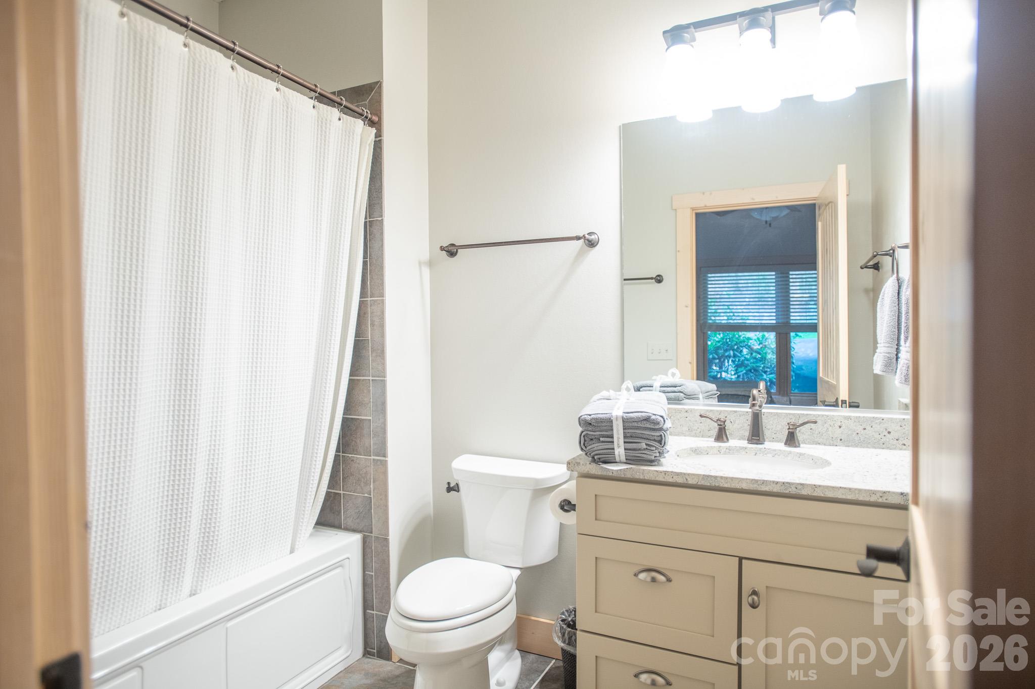 Guest en suite bathroom - 350 Celo Cove Drive, Burnsville