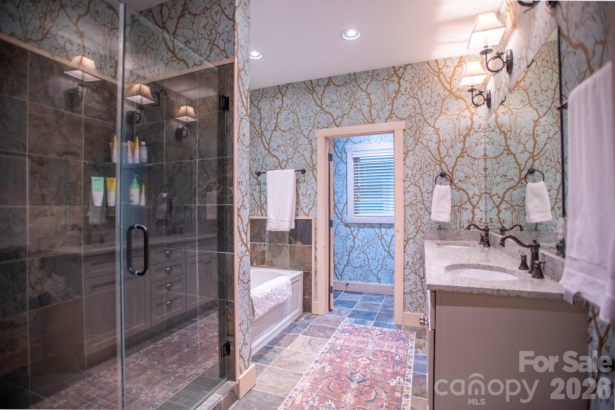 Spacious Master Bathroom - 350 Celo Cove Drive, Burnsville
