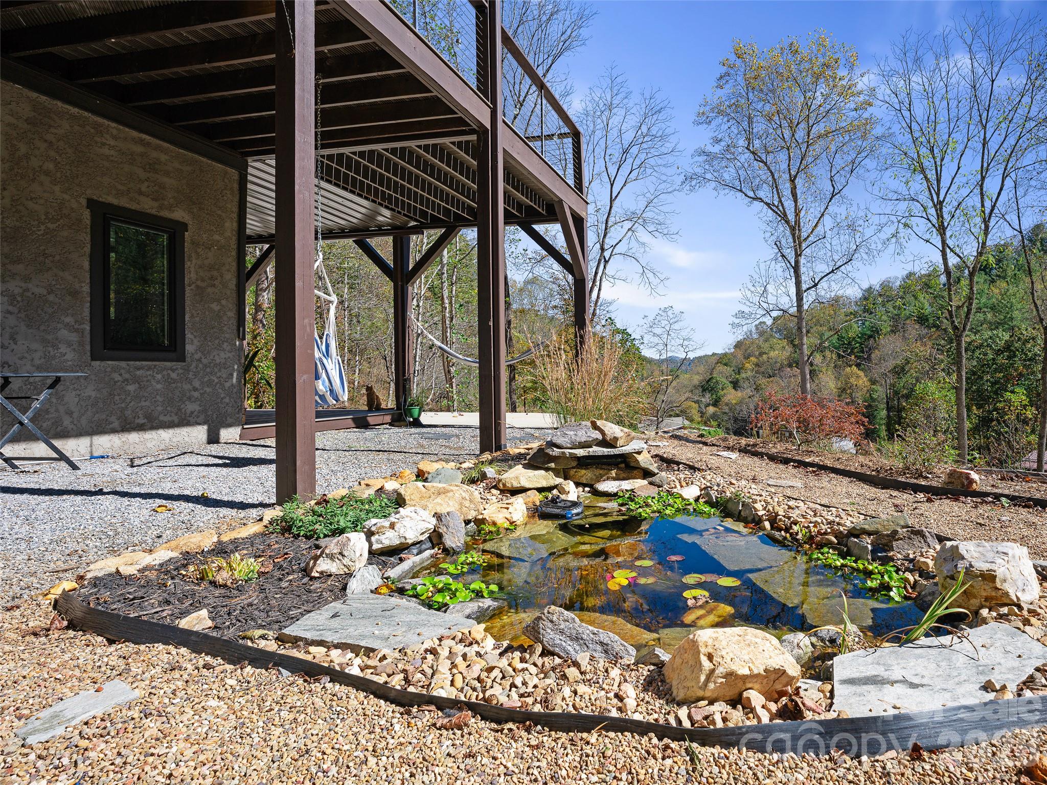 Newly Installed Fish Pond - 1136 Elk Shoals Creek Road, Burnsville