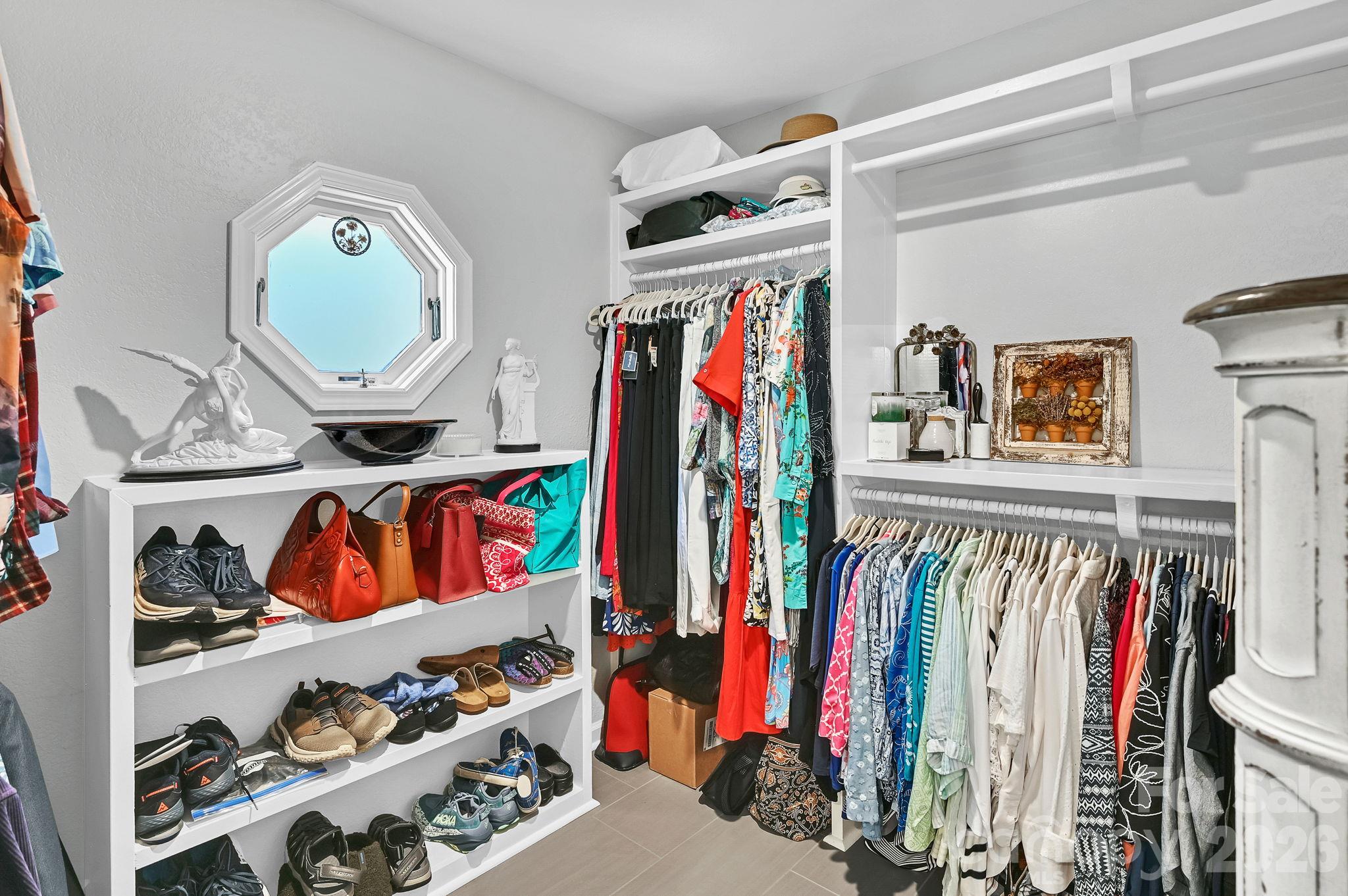 Master Closet - 52 Oak Gate Drive, Hendersonville