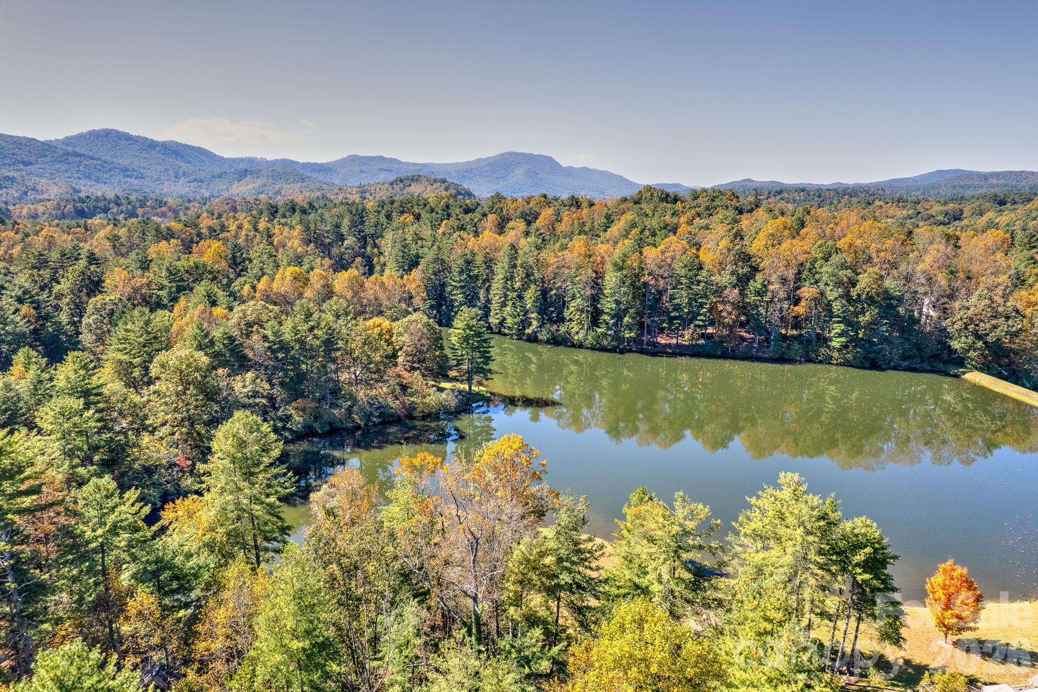 Aerial Shot Lake - 52 Oak Gate Drive, Hendersonville