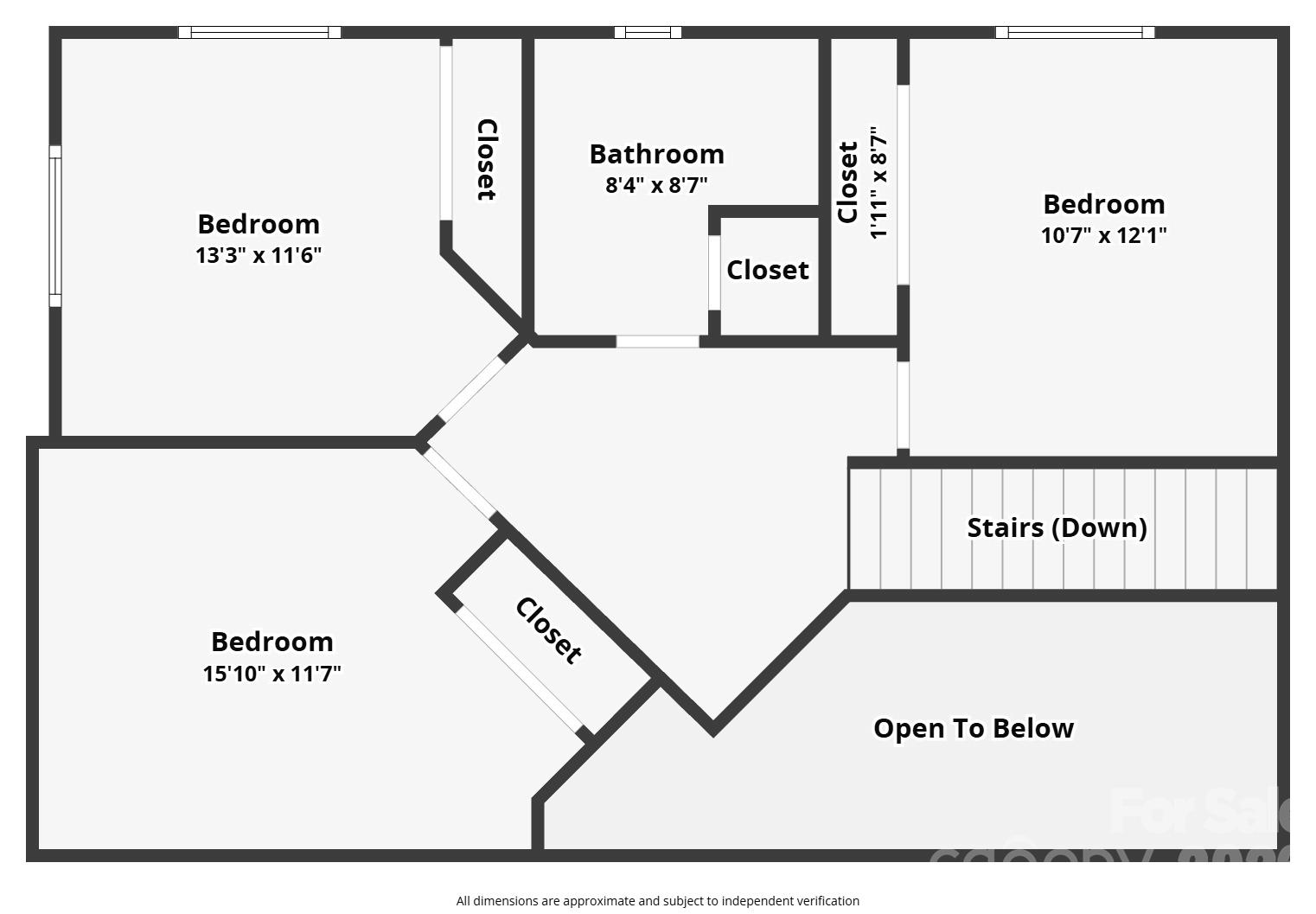 Floor plan upper - 52 Oak Gate Drive, Hendersonville