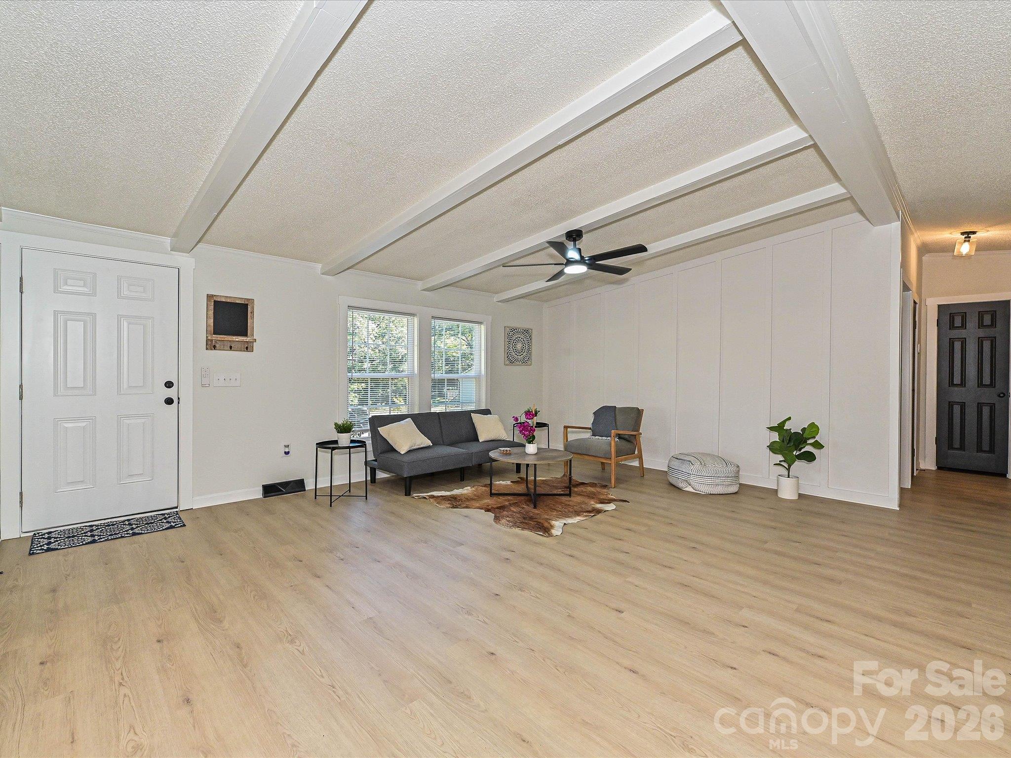 View of entry door from other side of living room. - 1711 Trexlar Avenue, Gastonia