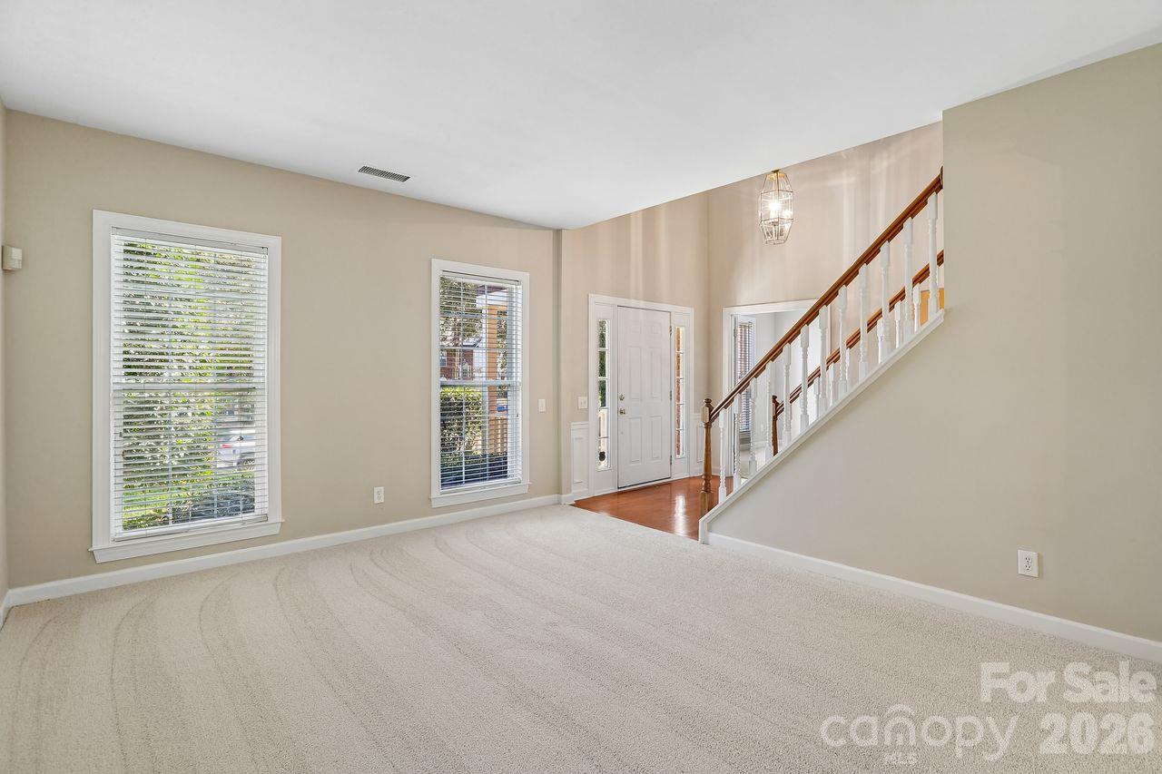 Front living room - 704 Meadow Lake Drive, Matthews
