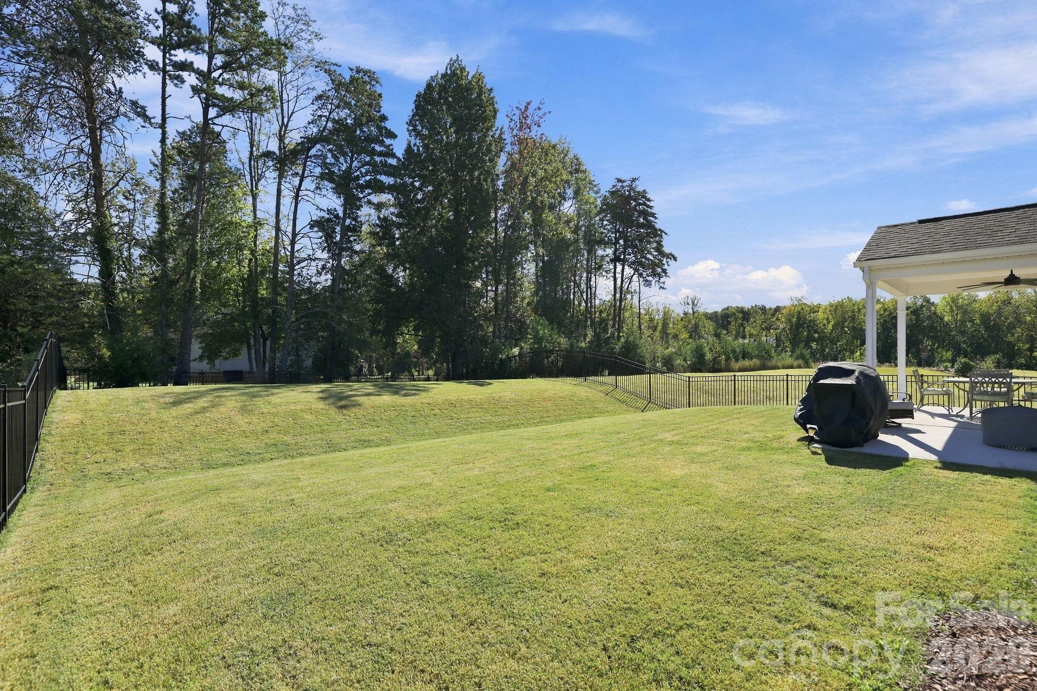 Fully Fenced Back Yard - 19201 Yellow Birch Drive, Charlotte