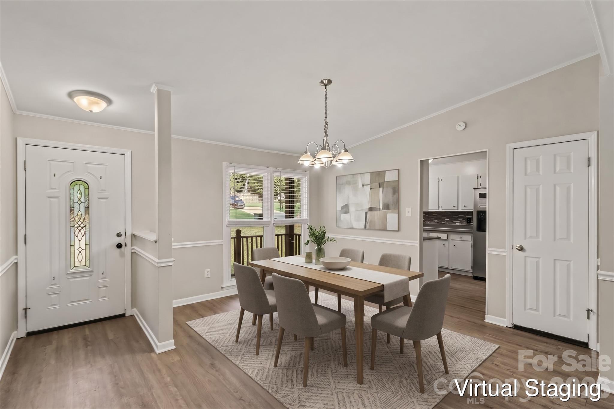 Virtually Staged - 8204 Strawberry Point Drive, Charlotte