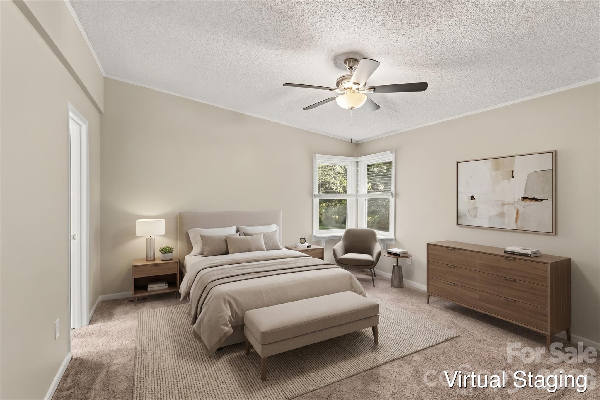 Virtually Staged - 8204 Strawberry Point Drive, Charlotte