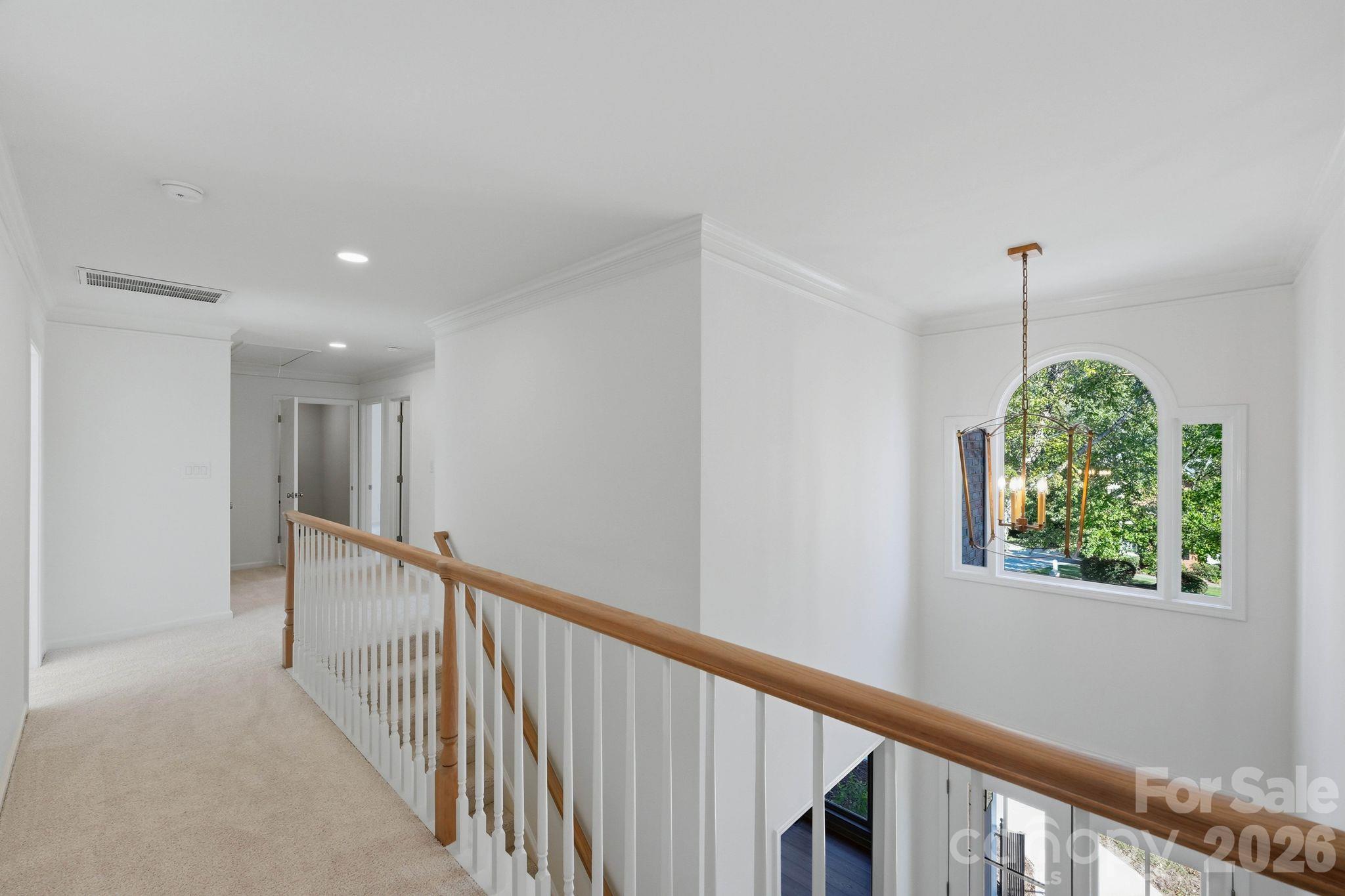 Upper Level Hallway - 10318 Tallent Lane, Huntersville