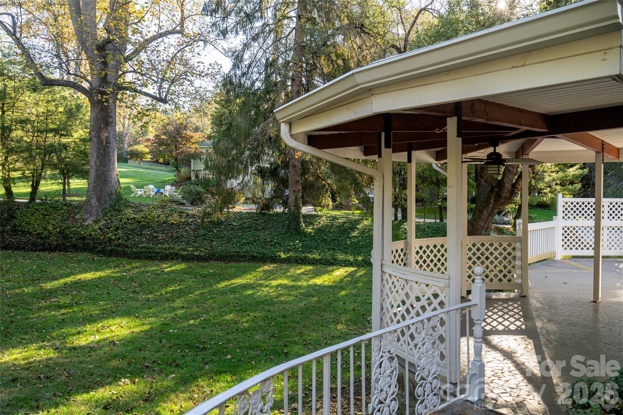 Yard view - 25 Blackwood Road, Asheville
