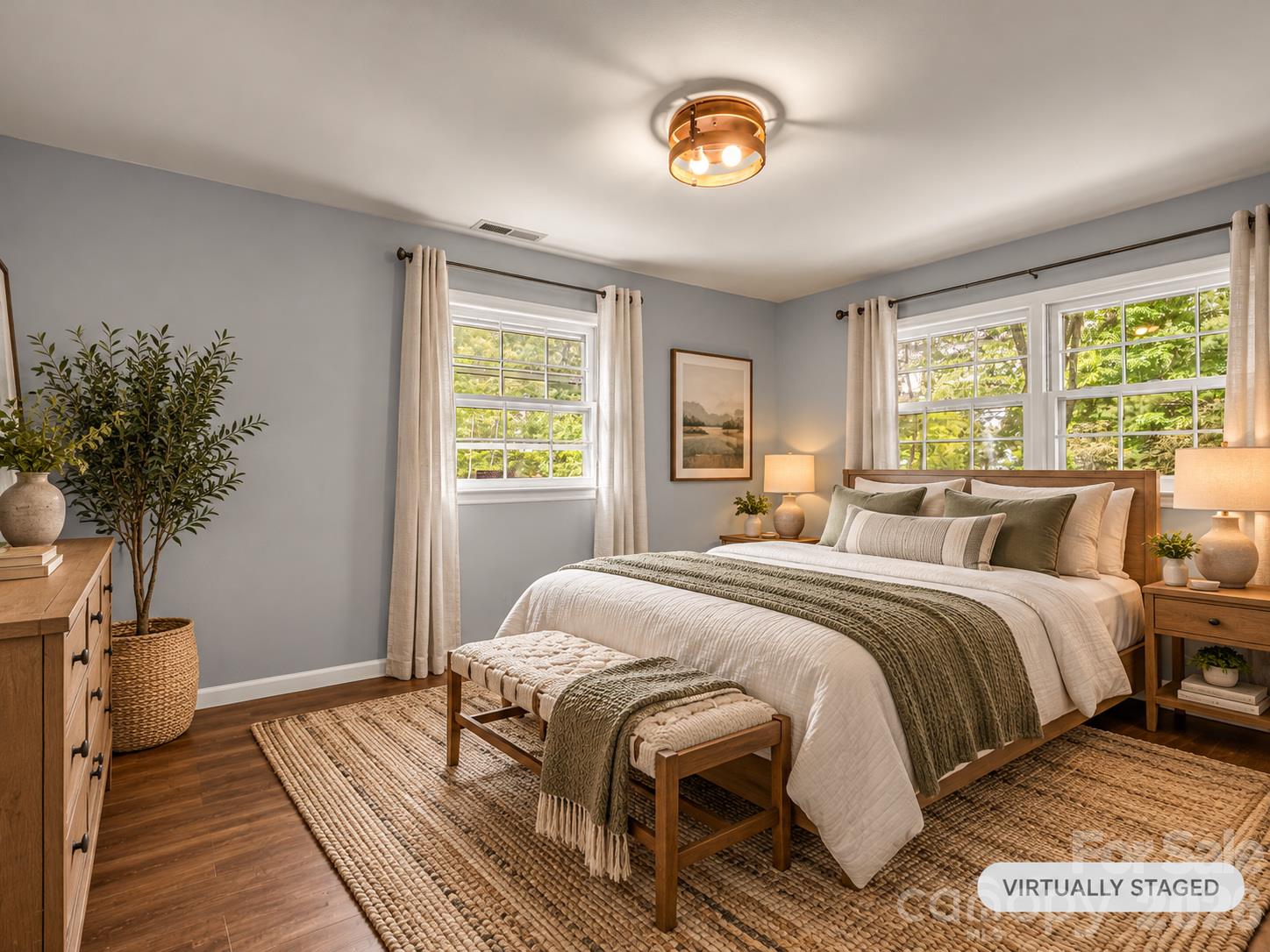 main level bedroom #2 - 92 Greenwood Acres Drive, Mills River