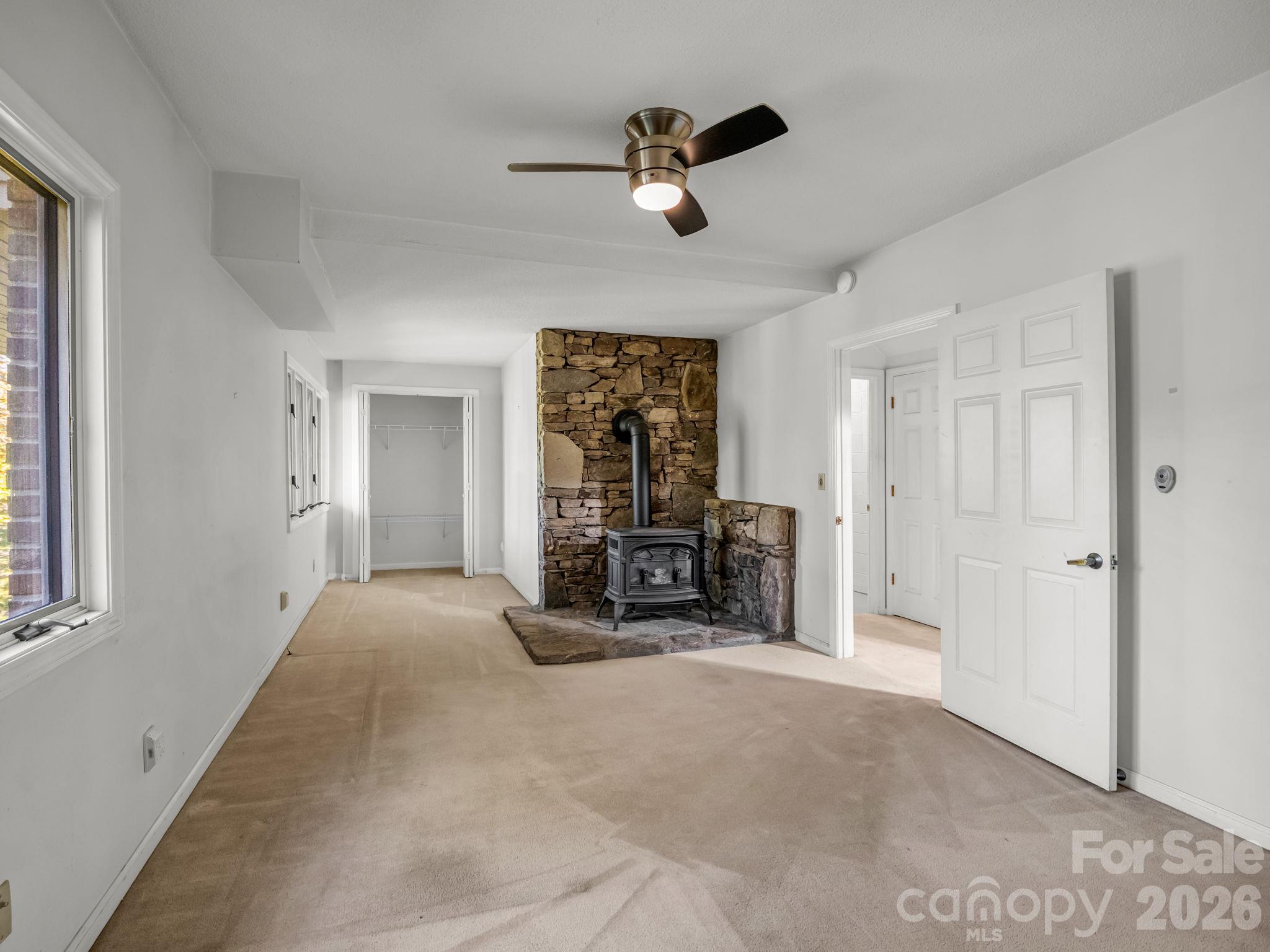 Basement family room - 112 Wolf Shoals Road, Hendersonville