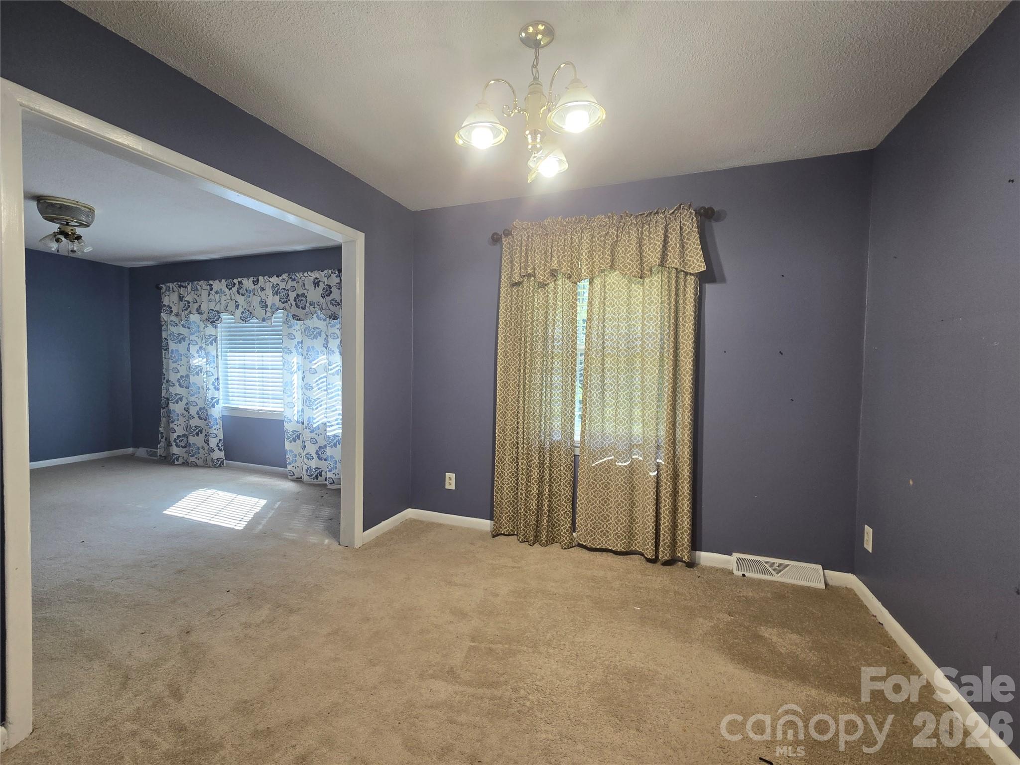 Dining Room - 4449 Whispering Oaks Drive, Charlotte