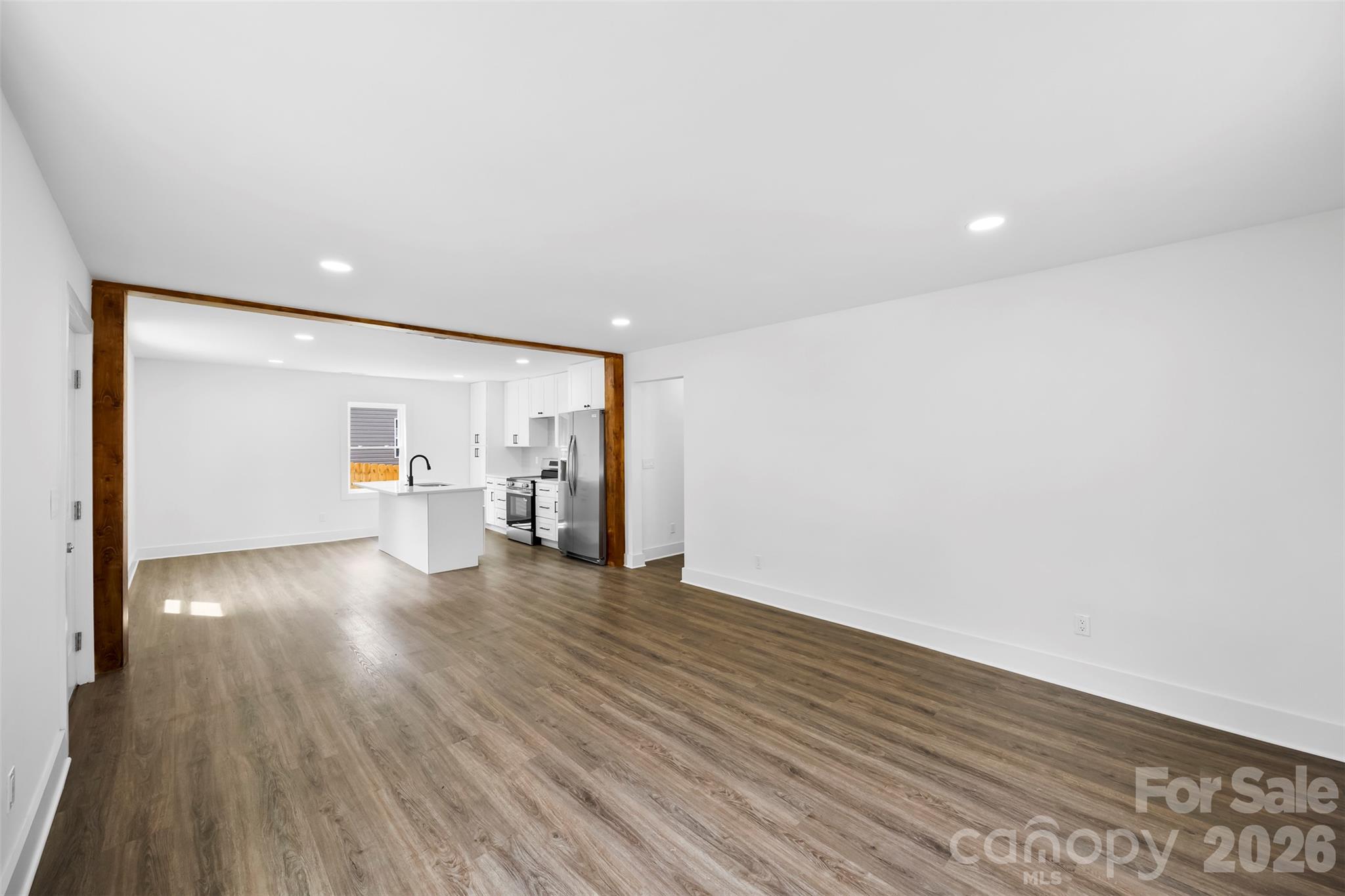 Spacious living room. - 2942 Reid Avenue, Charlotte