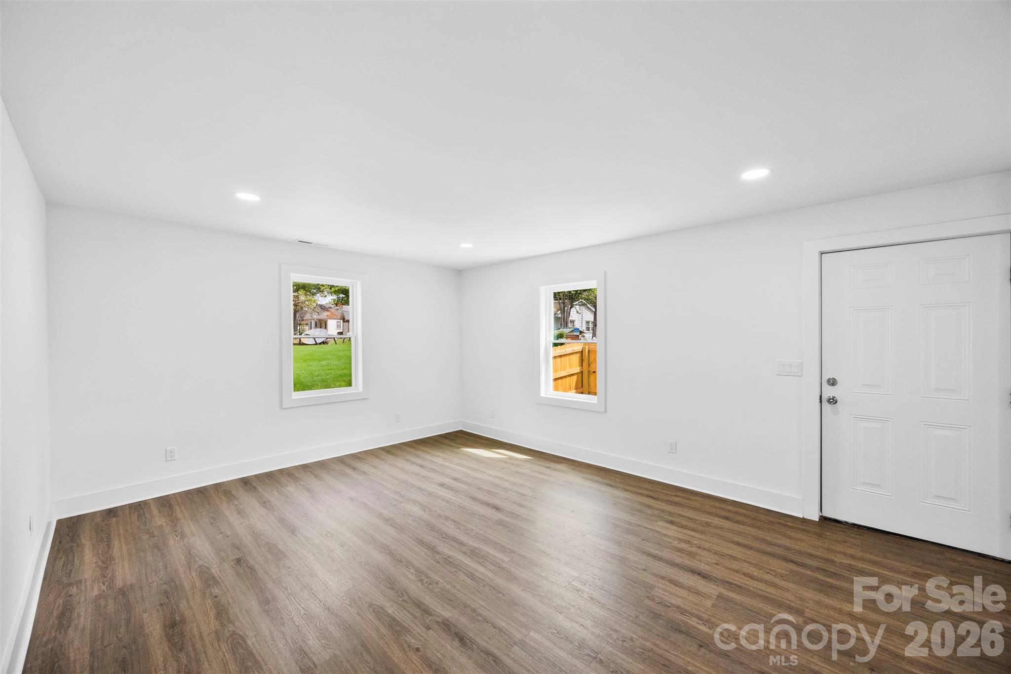 Spacious living room. - 2942 Reid Avenue, Charlotte
