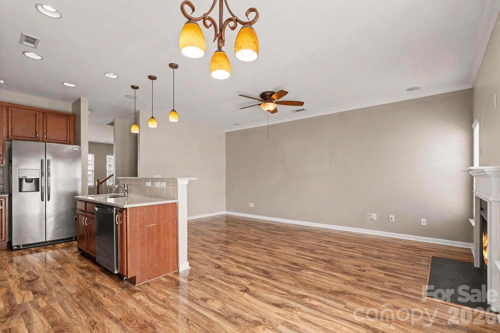Kitchen with Highland - 2029 Kegsworth Drive, Charlotte