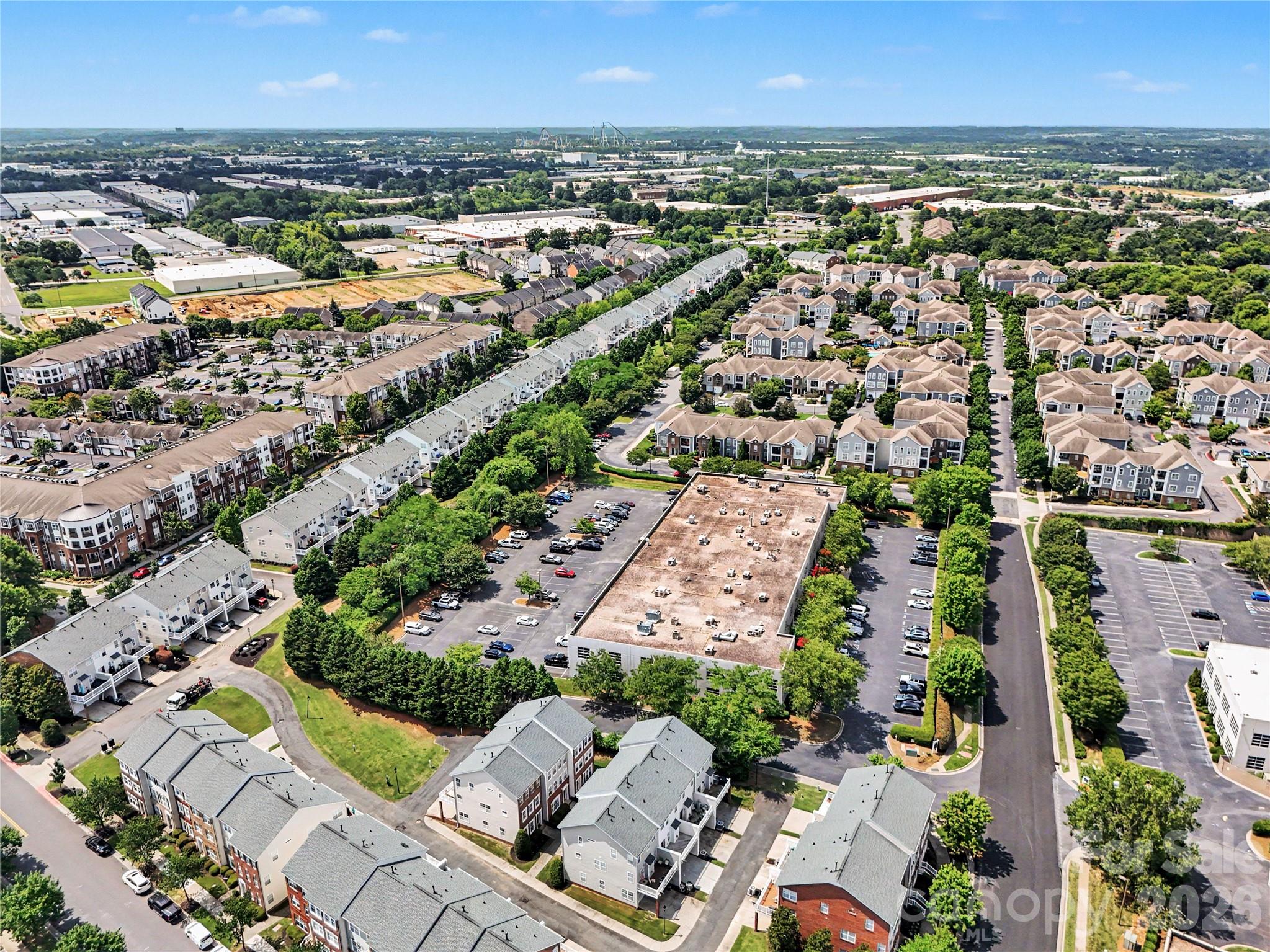 Neighbourhood Aerial View - 2029 Kegsworth Drive, Charlotte