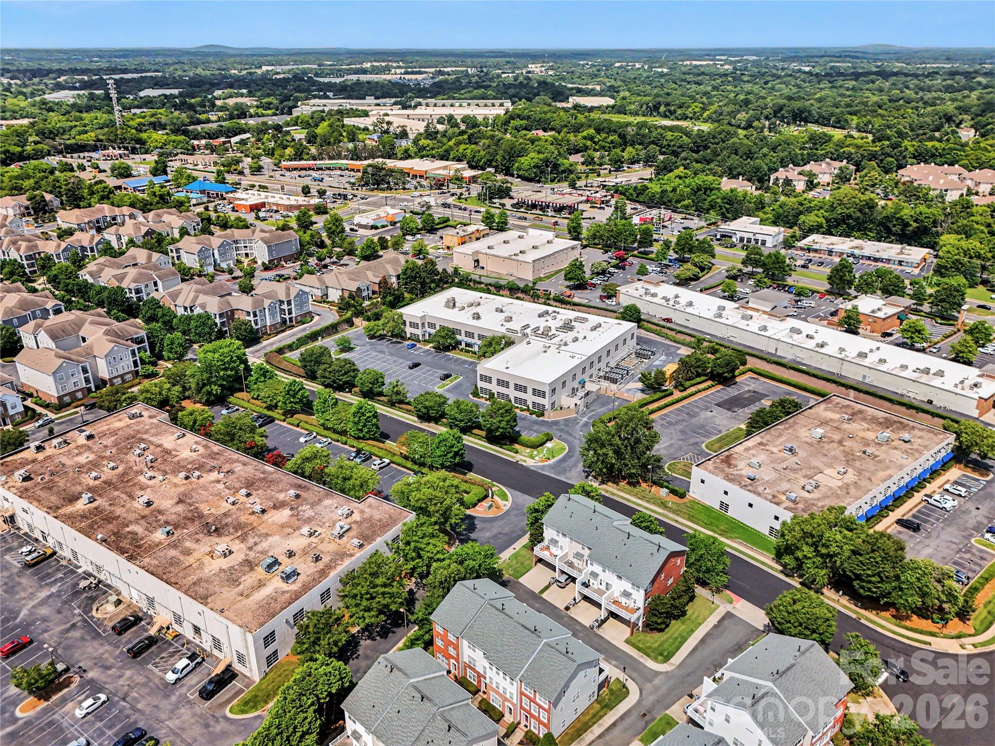 Neighbourhood Aerial View - 2029 Kegsworth Drive, Charlotte