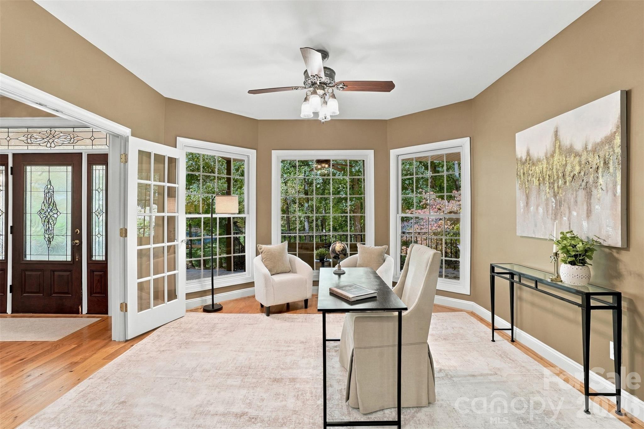Home office with nature views - 380 Laurel Hill Road, Indian Land