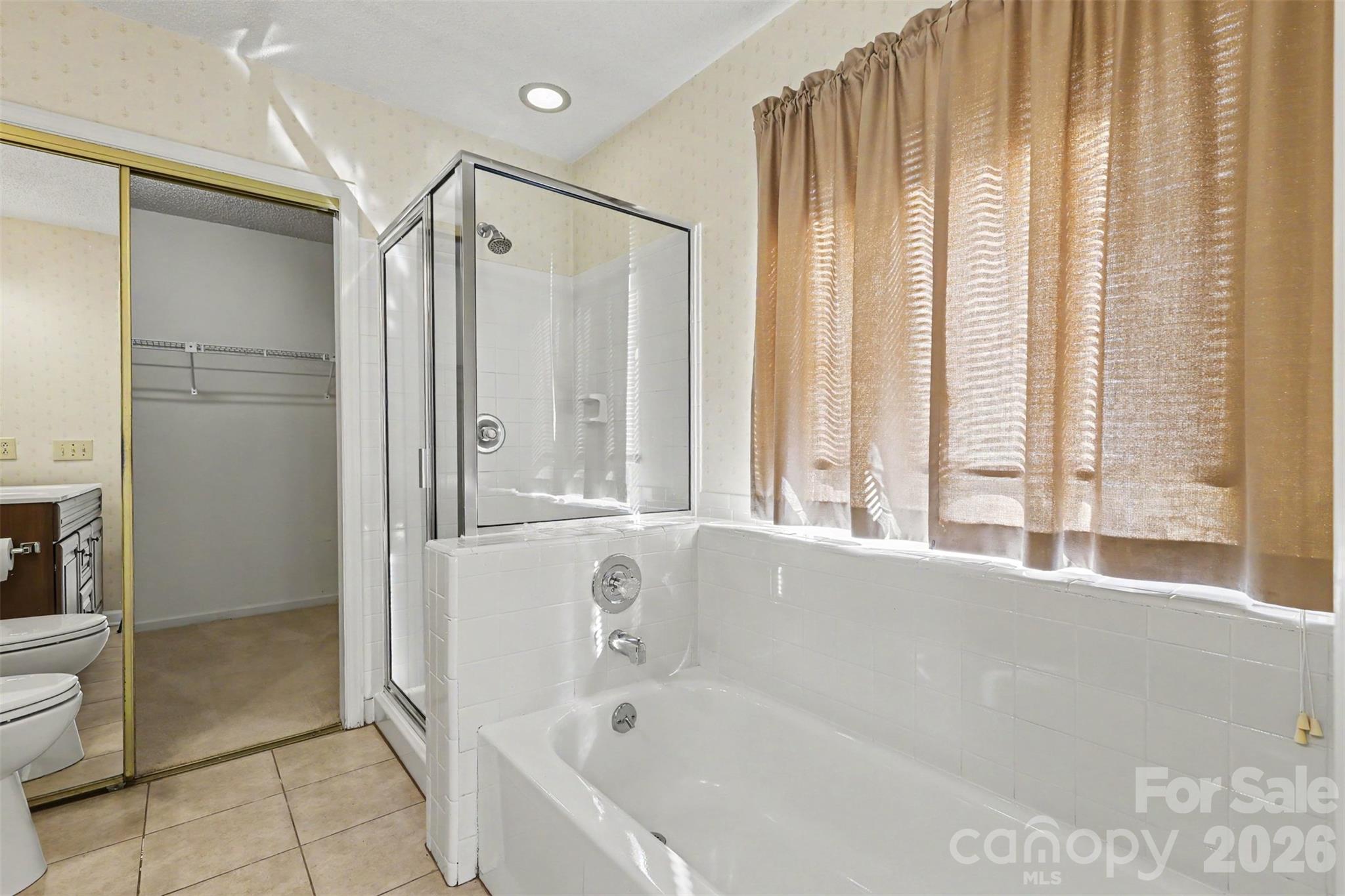 Primary bath - 5929 Old Meadow Road, Charlotte