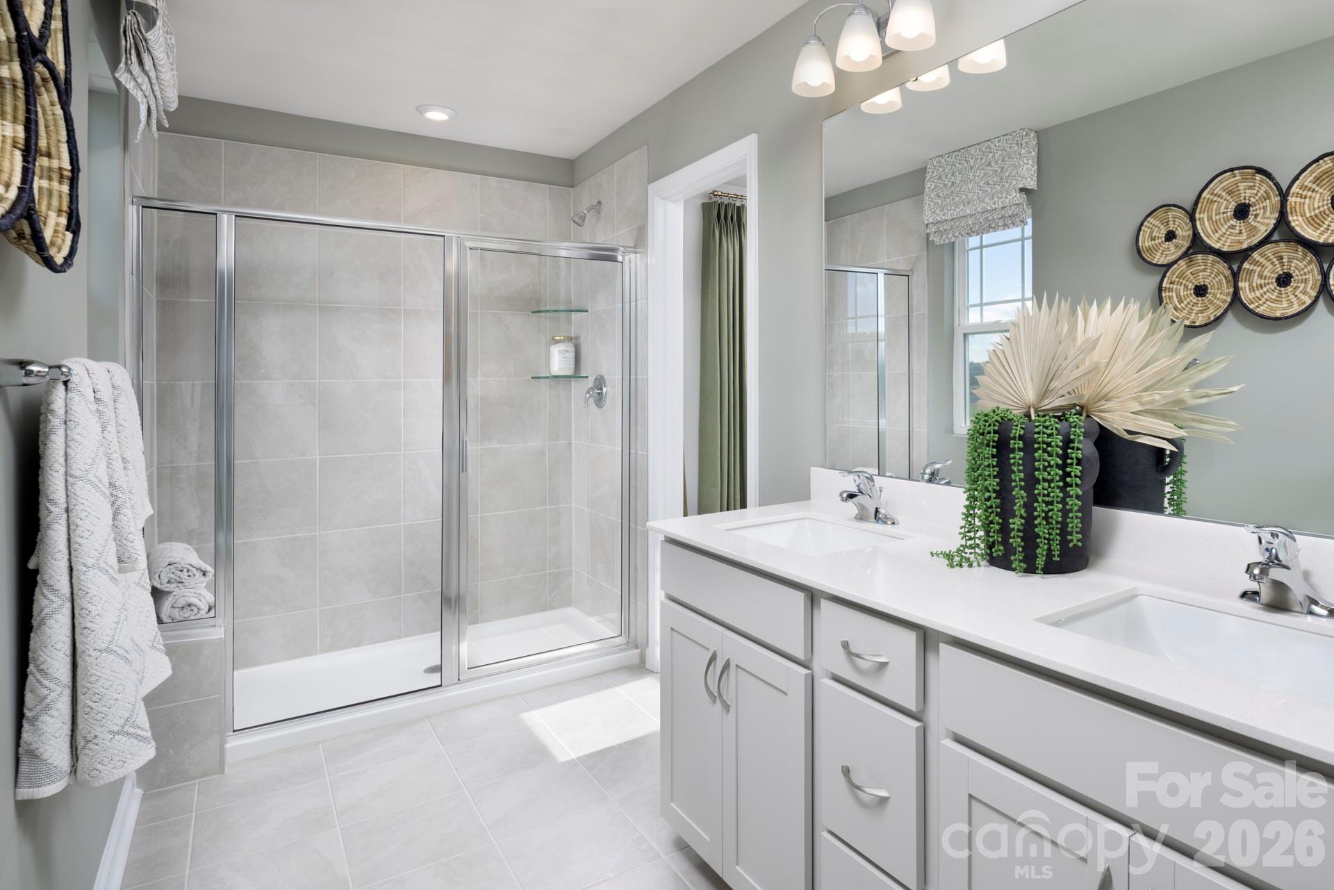 Photos shown are of a staged model home and are for illustrative purposes only. Floor plan is the same; however, finishes, colors, features, fixtures, furnishings, and design selections may vary from the actual home. - 6117 Mallow Crossing Lane, Charlotte