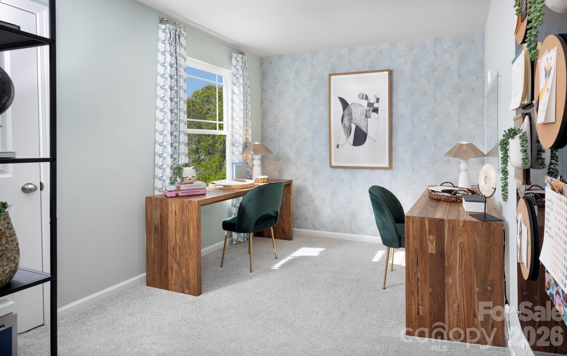 Photos shown are of a staged model home and are for illustrative purposes only. Floor plan is the same; however, finishes, colors, features, fixtures, furnishings, and design selections may vary from the actual home. - 6117 Mallow Crossing Lane, Charlotte
