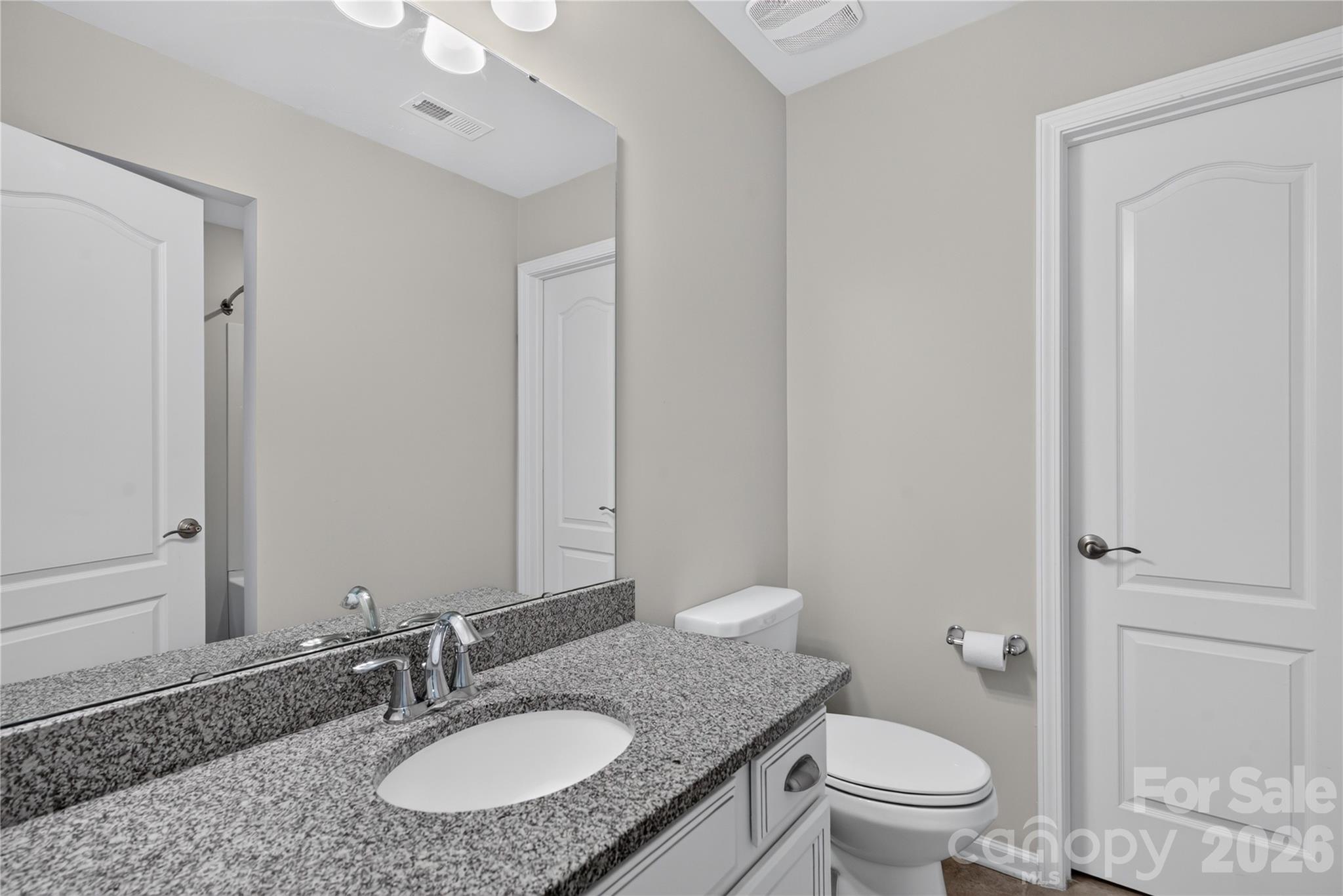 Full bathroom upstairs. - 16815 Lookout Landing Lane, Charlotte