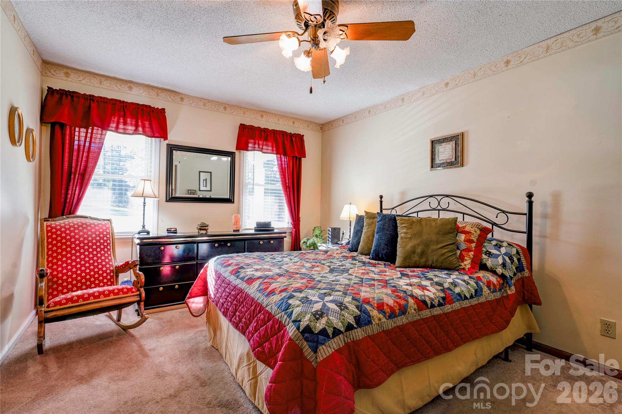 Primary Bedroom - 1550 Burke Road, Shelby