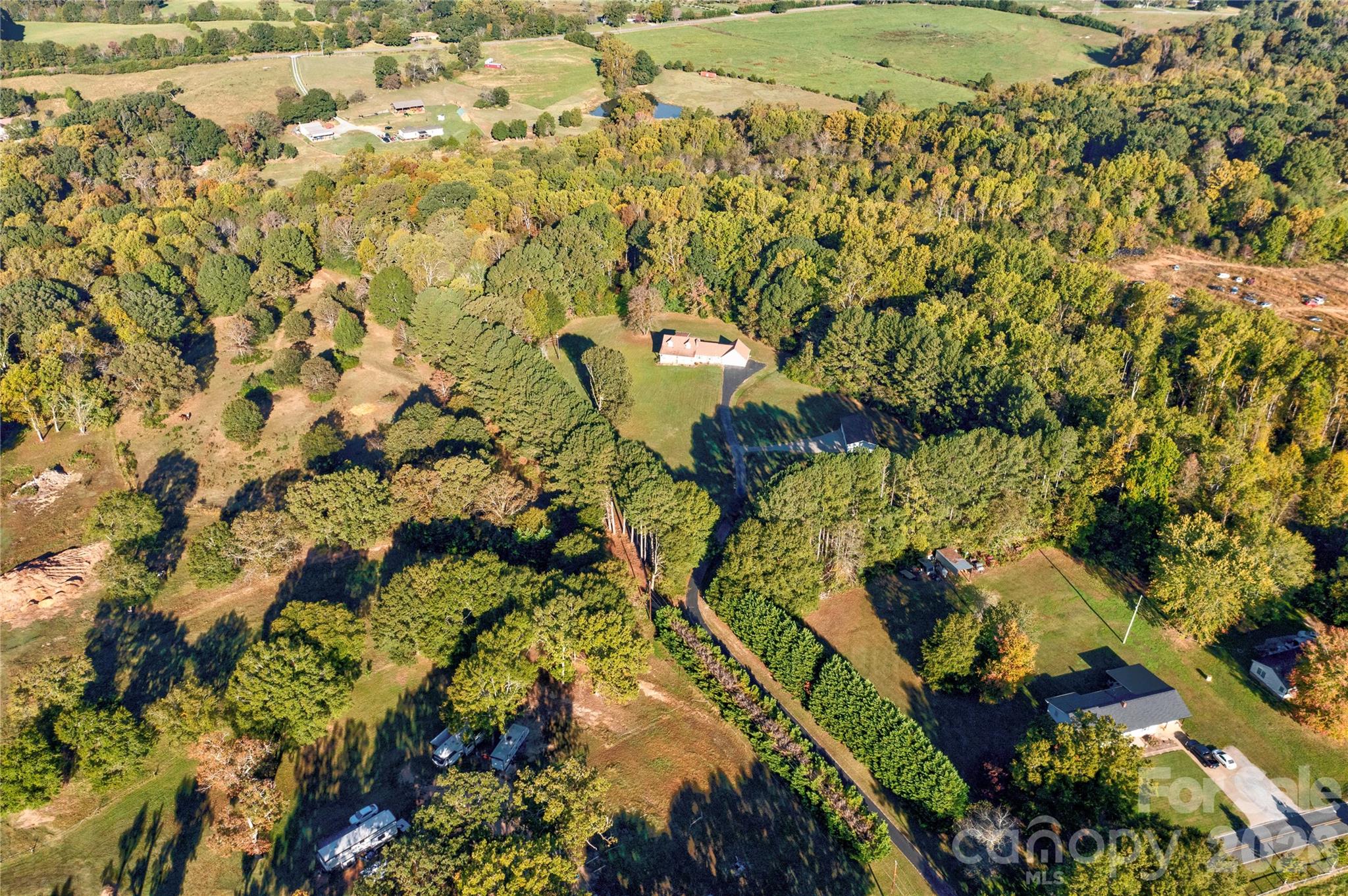 Aerial - 1550 Burke Road, Shelby