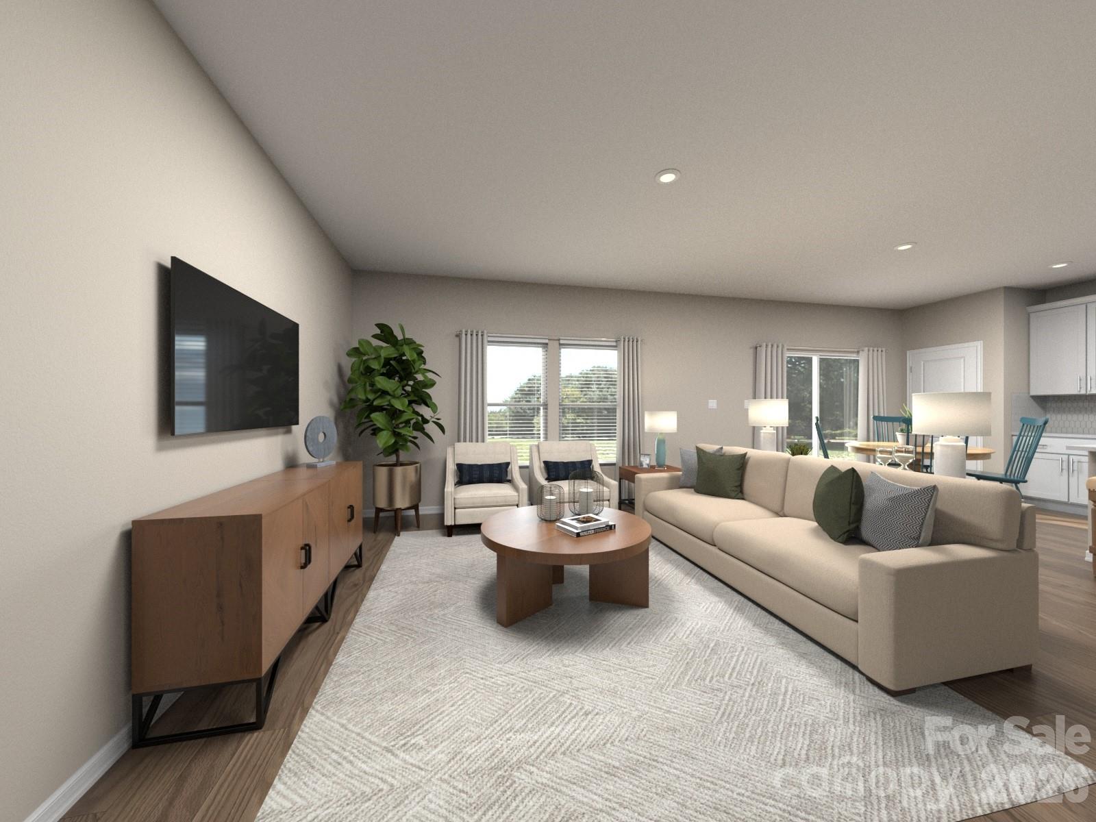 Photo is not of the actual home, but is an inspirational photo of builder’s model home and may depict options, furnishings, and/or decorator features that are not included - 12606 Russellwood Lane, Charlotte