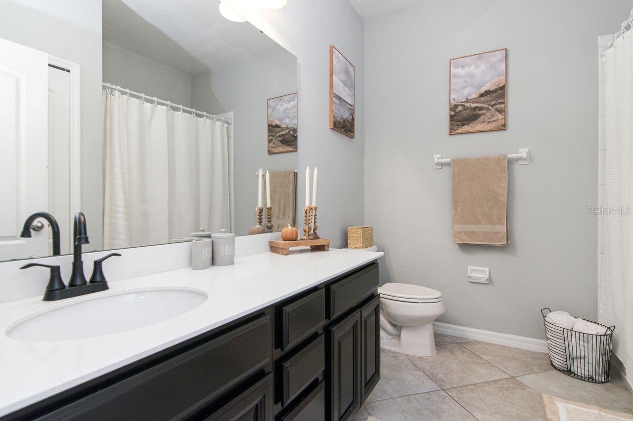 Guest bathroom with Shower/tub - 11143 SPRING POINT CIR, RIVERVIEW