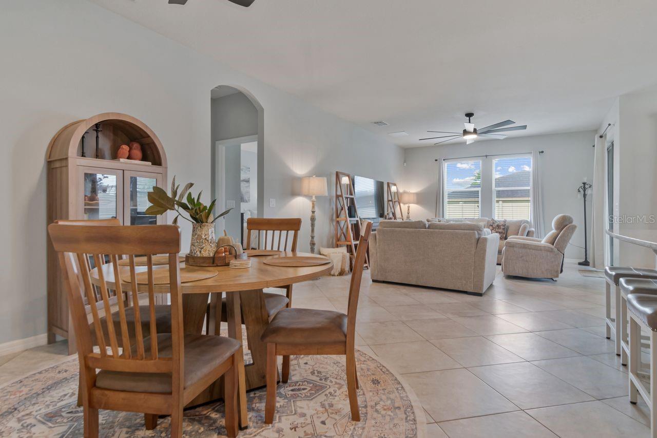 Dining area - 11143 SPRING POINT CIR, RIVERVIEW