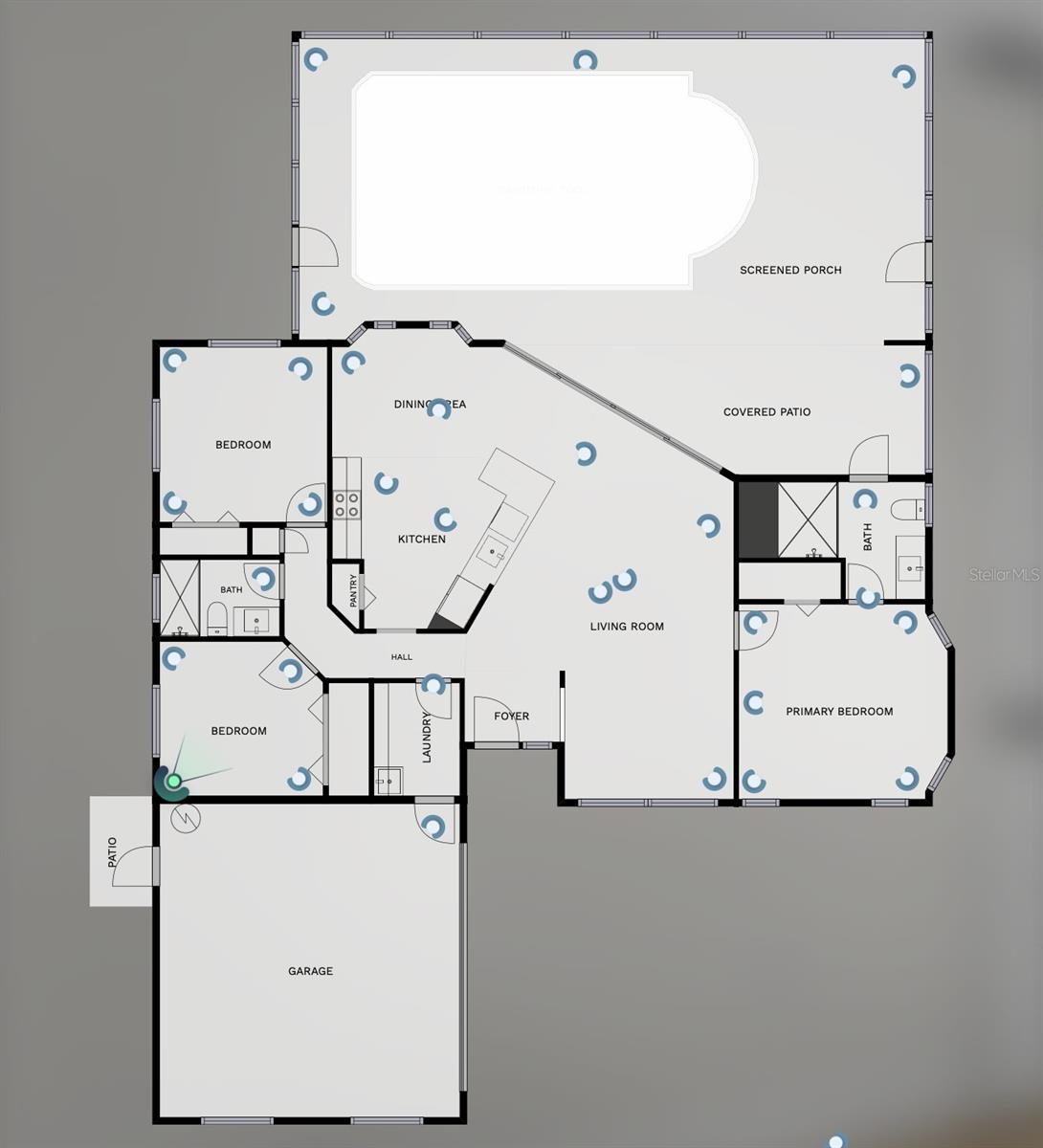 Split Floorplan - 167 MILLPORT ST NW, PORT CHARLOTTE