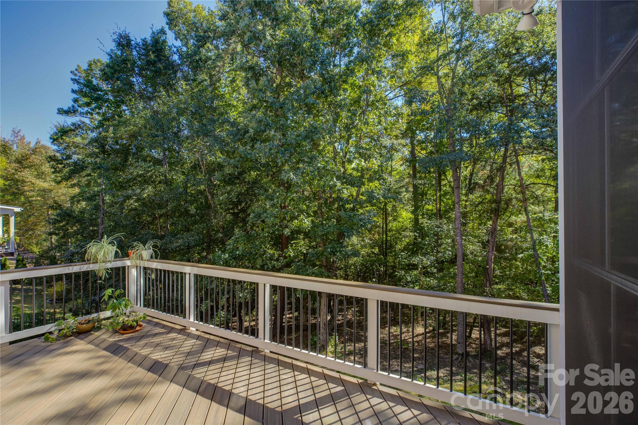 Stunning views from the deck - 13700 Glen Abbey Drive, Charlotte