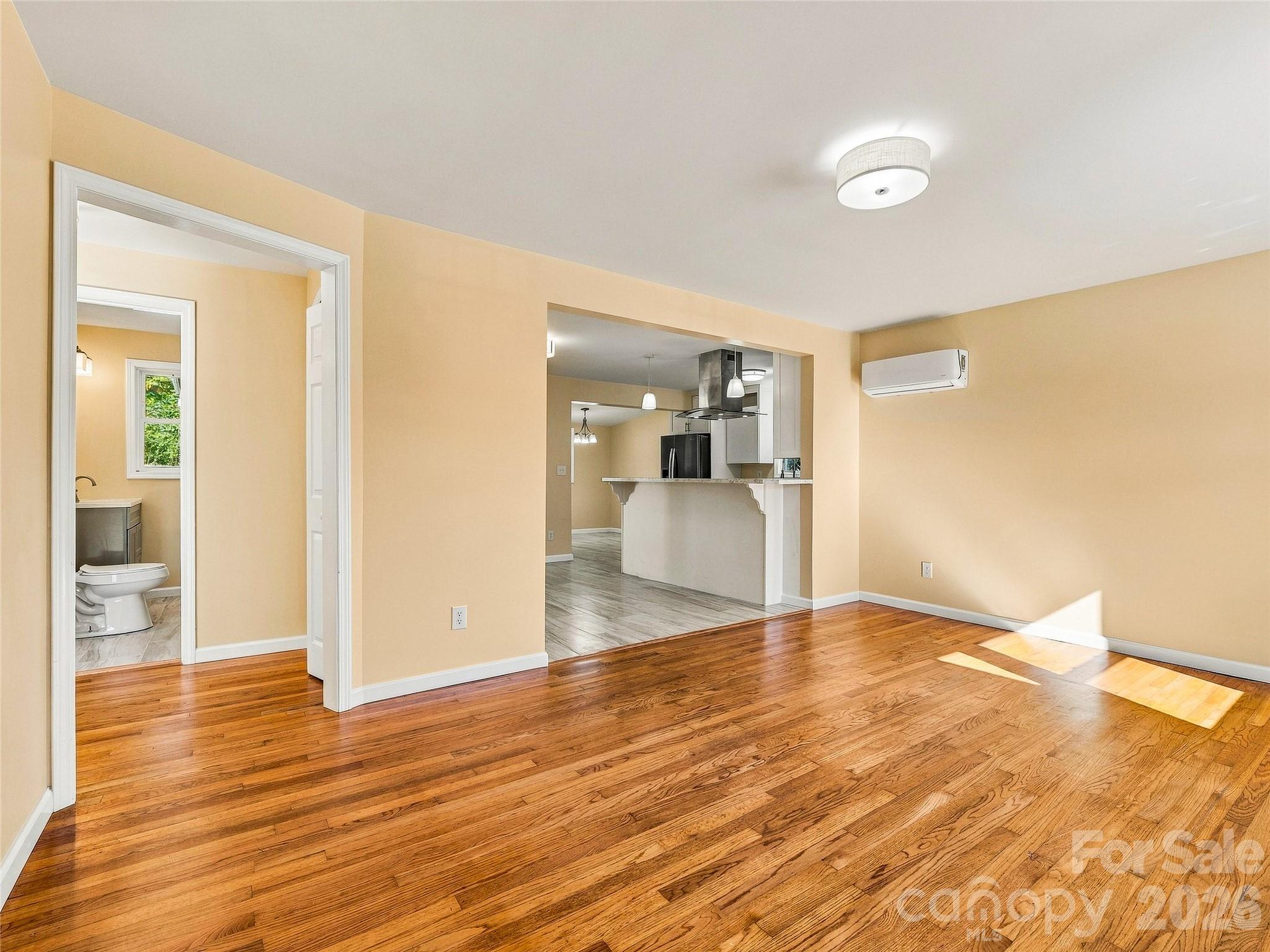 living room - main level - 33 Phipps Street, Weaverville