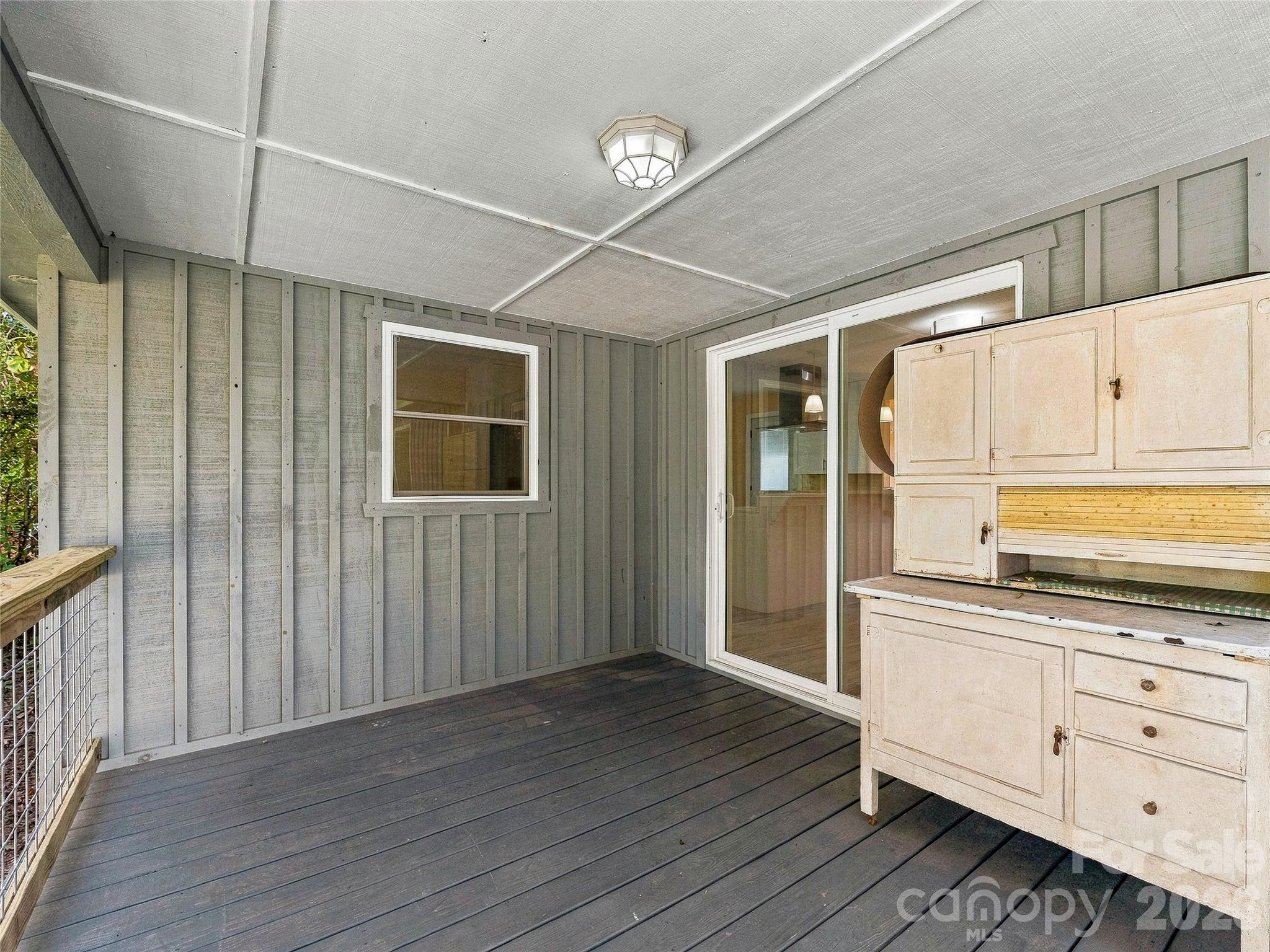 rear porch - 33 Phipps Street, Weaverville