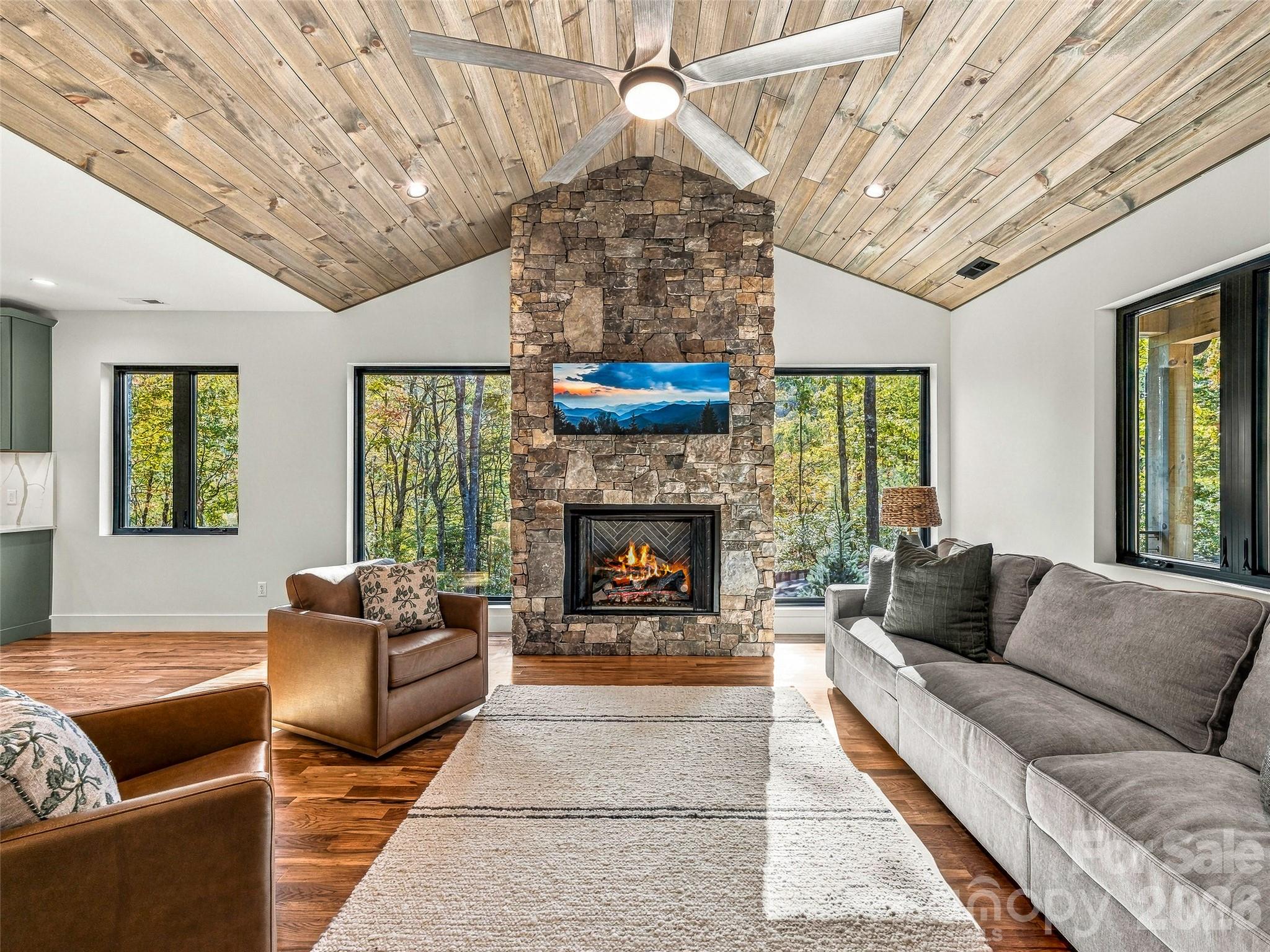 Large Anderson Windows - 384 Green Hollow Lane, Brevard