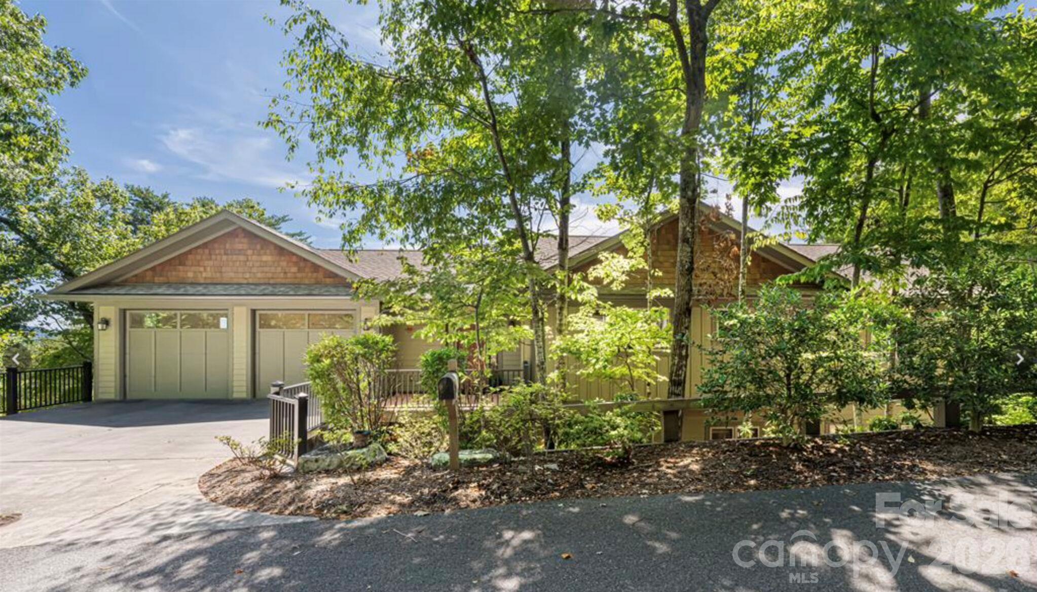 Front street view of the home. - 351 Chapel Road, Black Mountain