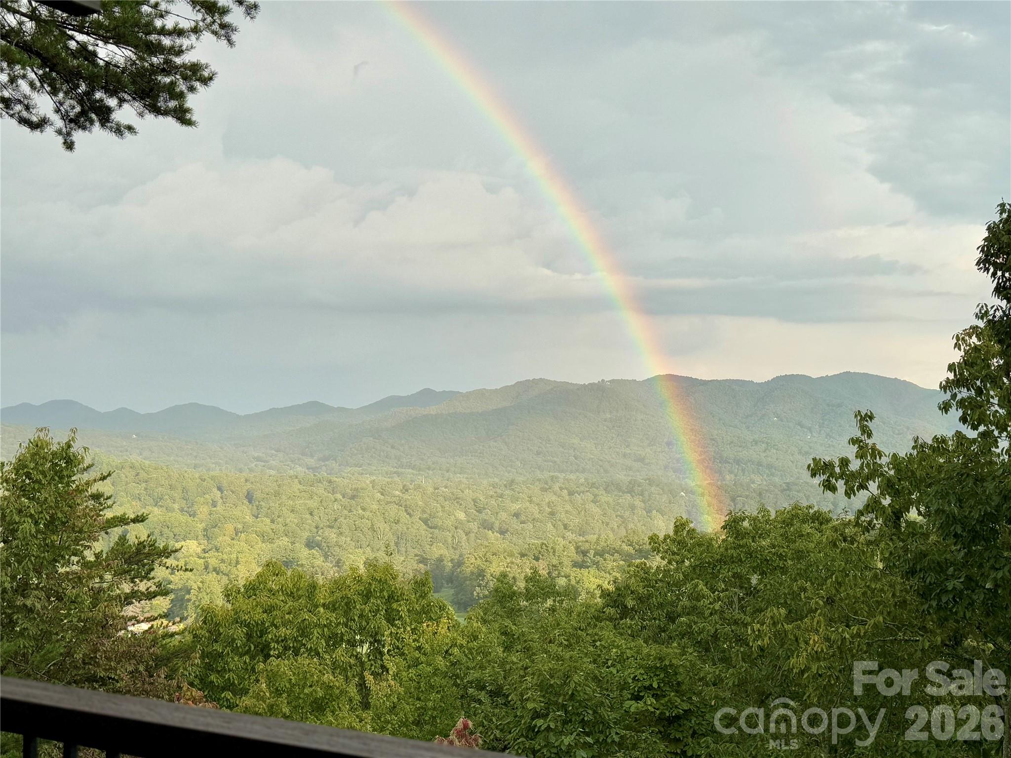 Beautiful rainbow over the Black Mountain gold corse. - 351 Chapel Road, Black Mountain