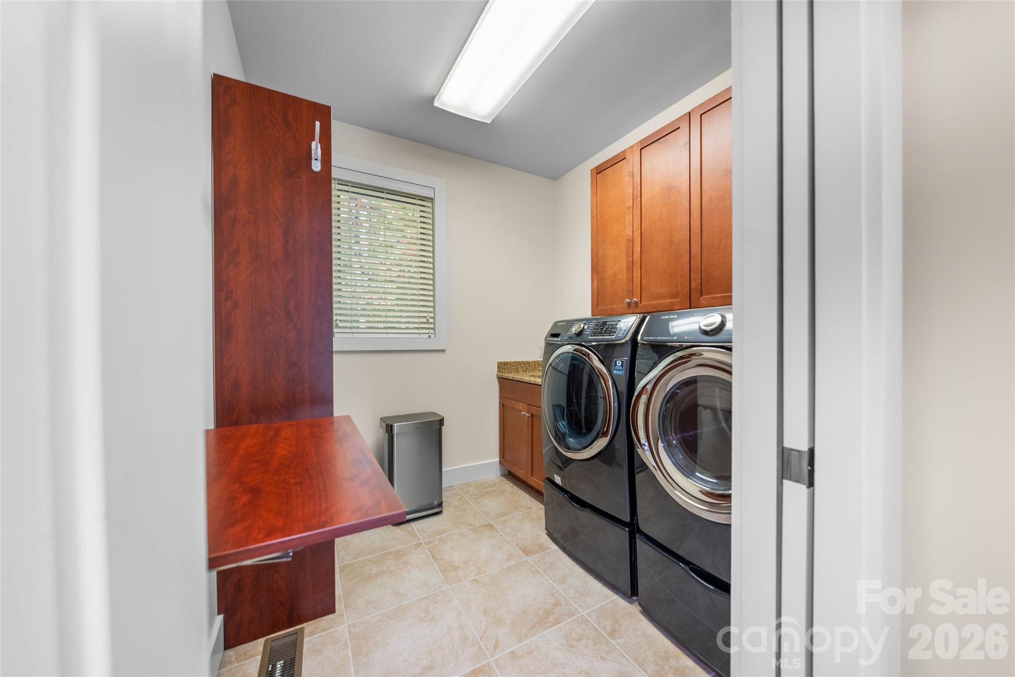 Main Level Laundry just off the primary bedroom. - 351 Chapel Road, Black Mountain