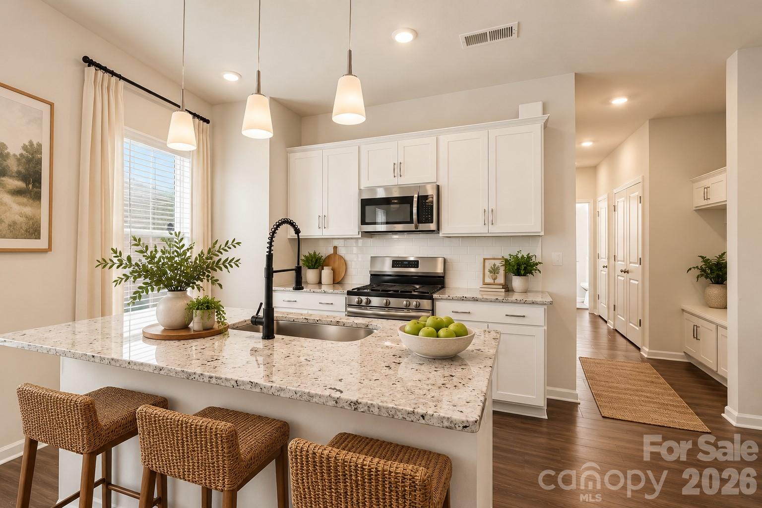 Digitally staged - 4714 Lakeview Road, Charlotte